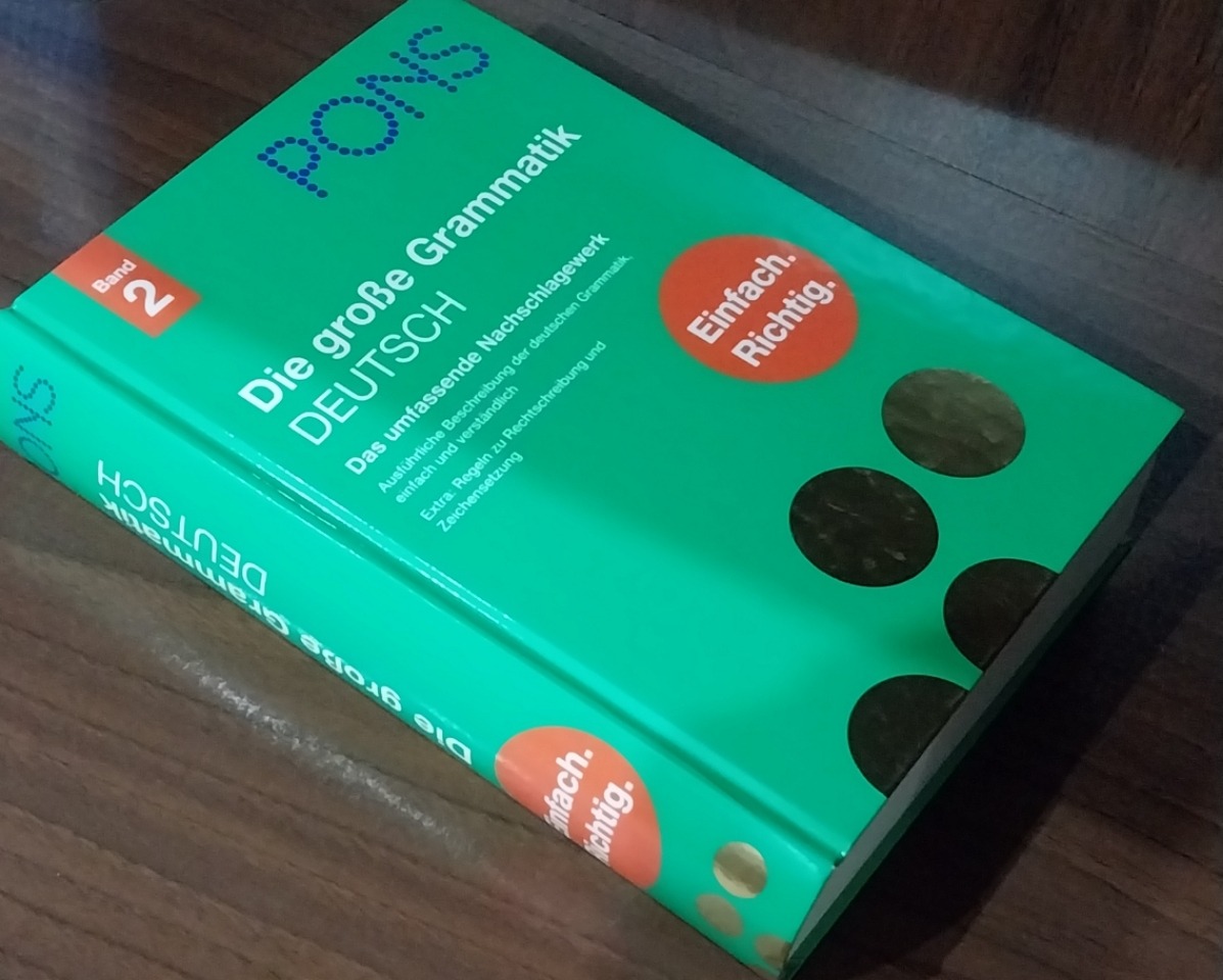 کتاب مرجع گرامر آلمانی - اصلی - PONS