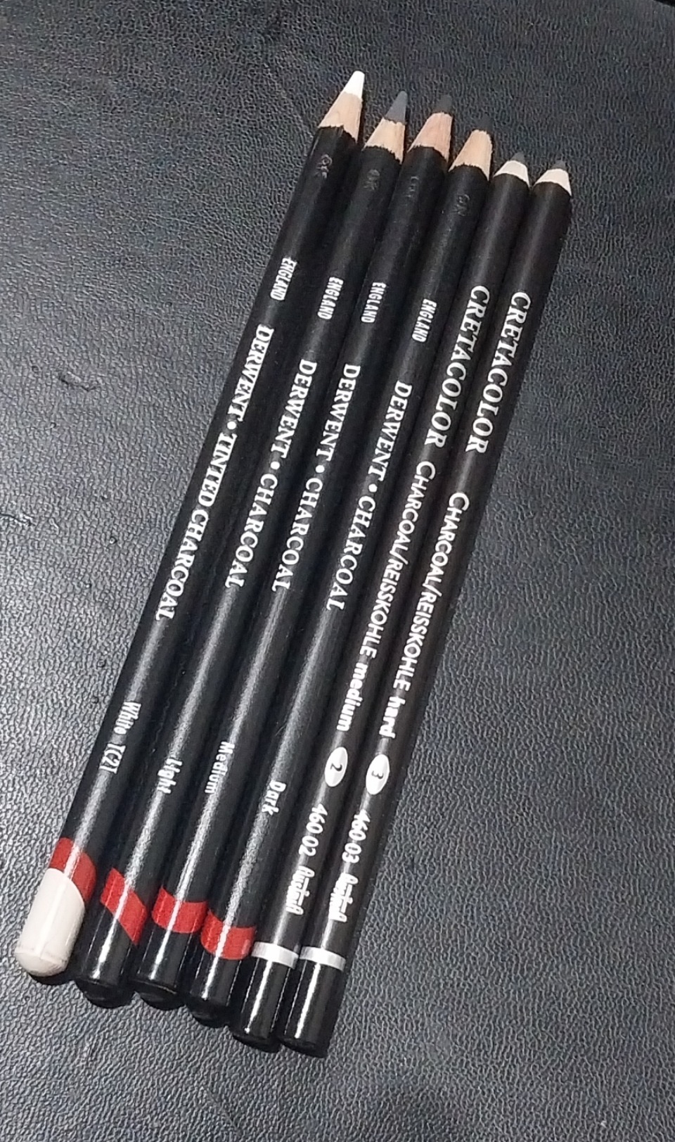 6 عدد مداد طراحی زغالی درونت و کرتاکالر