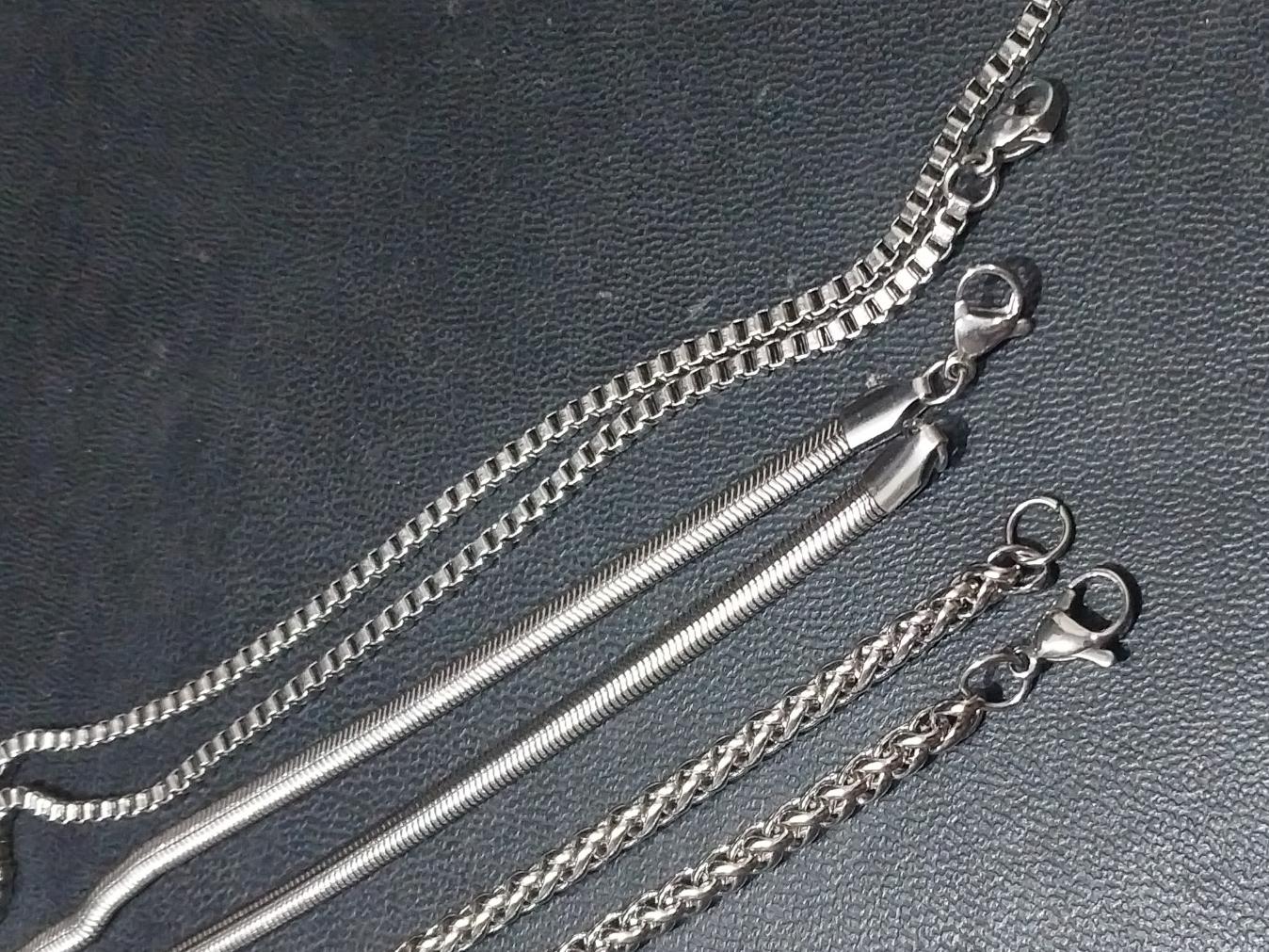 3 عدد زنجیر استیل