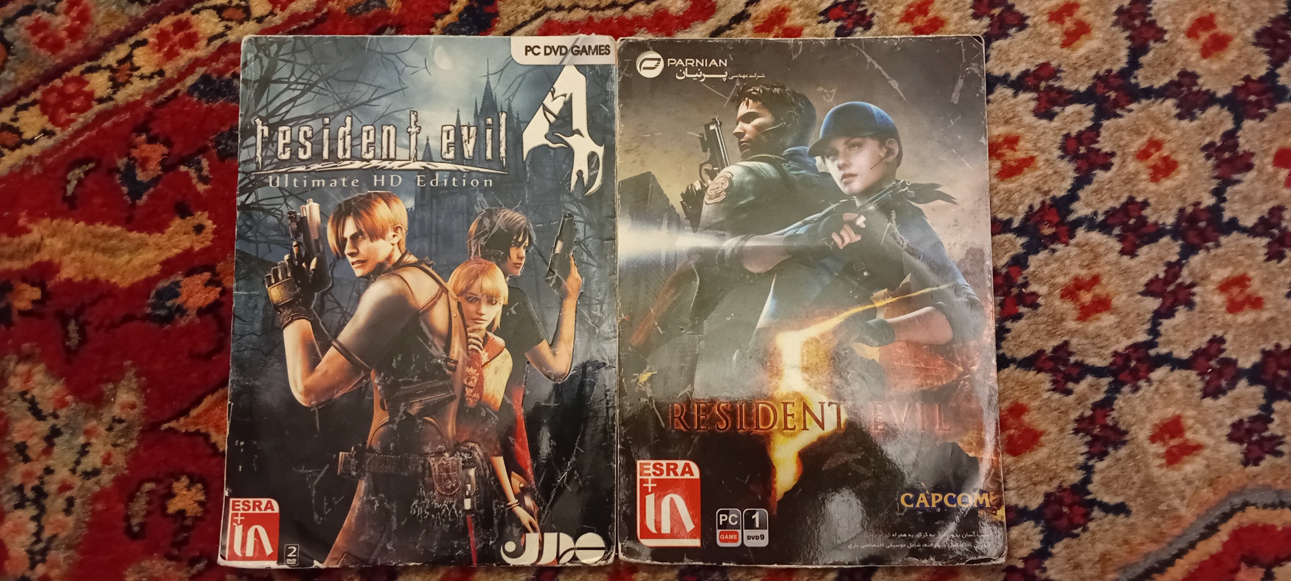 بازی resident T evil 4  و  RESIDENT EVIL