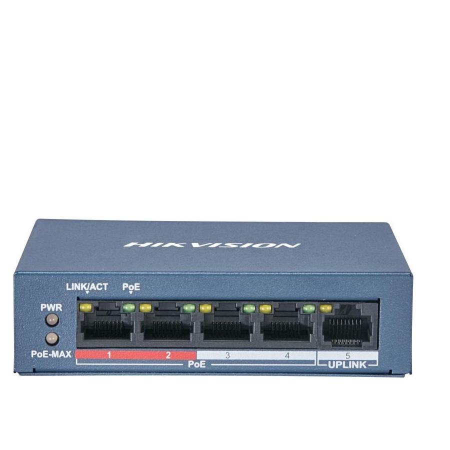سوییچ 5 پورت هایک ویژن مدلDS-3E0105P-E/M