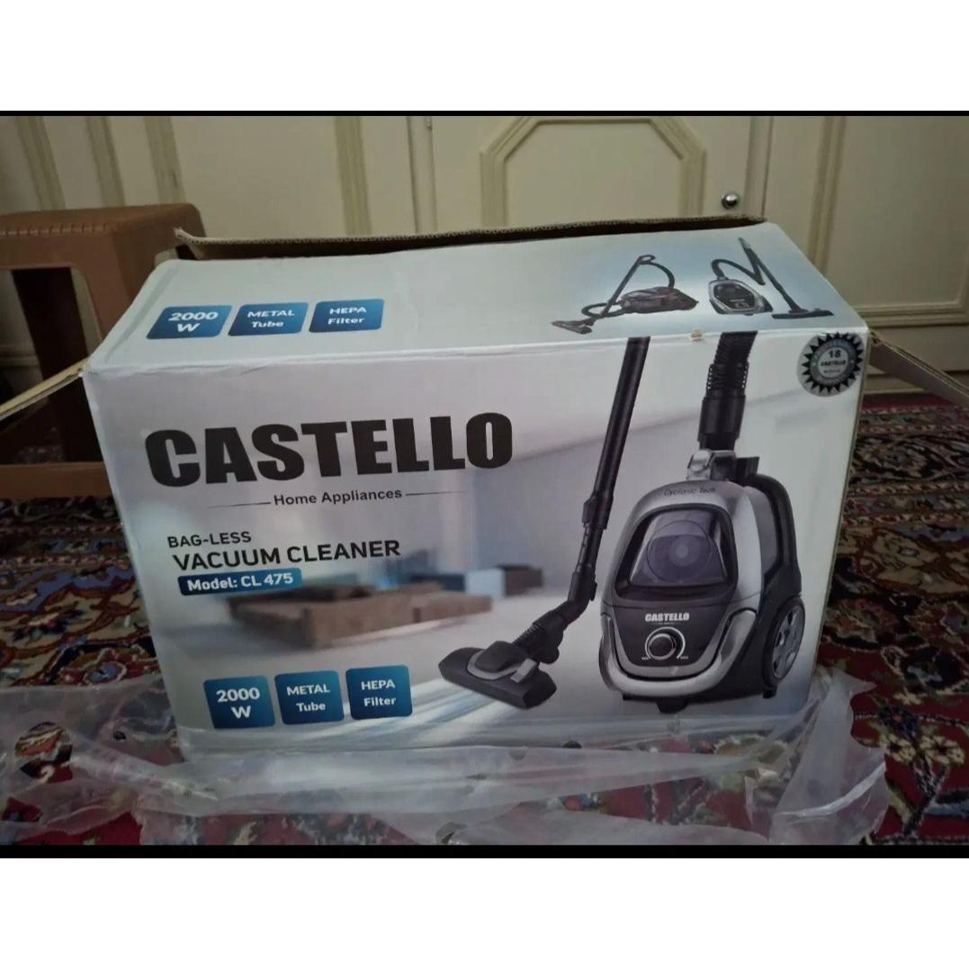 جارو برقی کاستلو مخزن دار