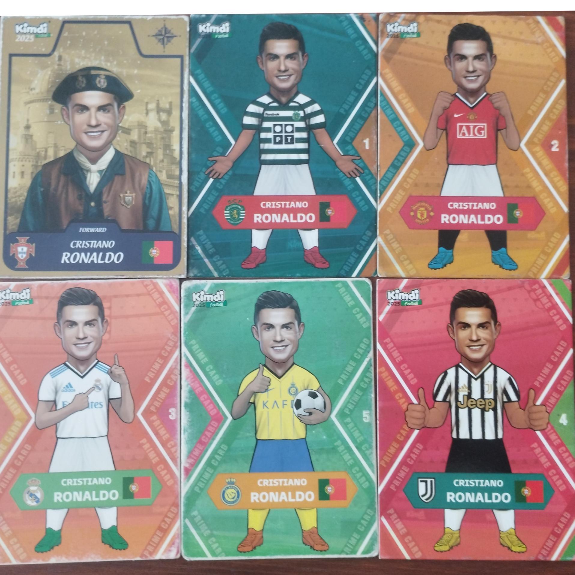 کارت کیمدی رونالدو