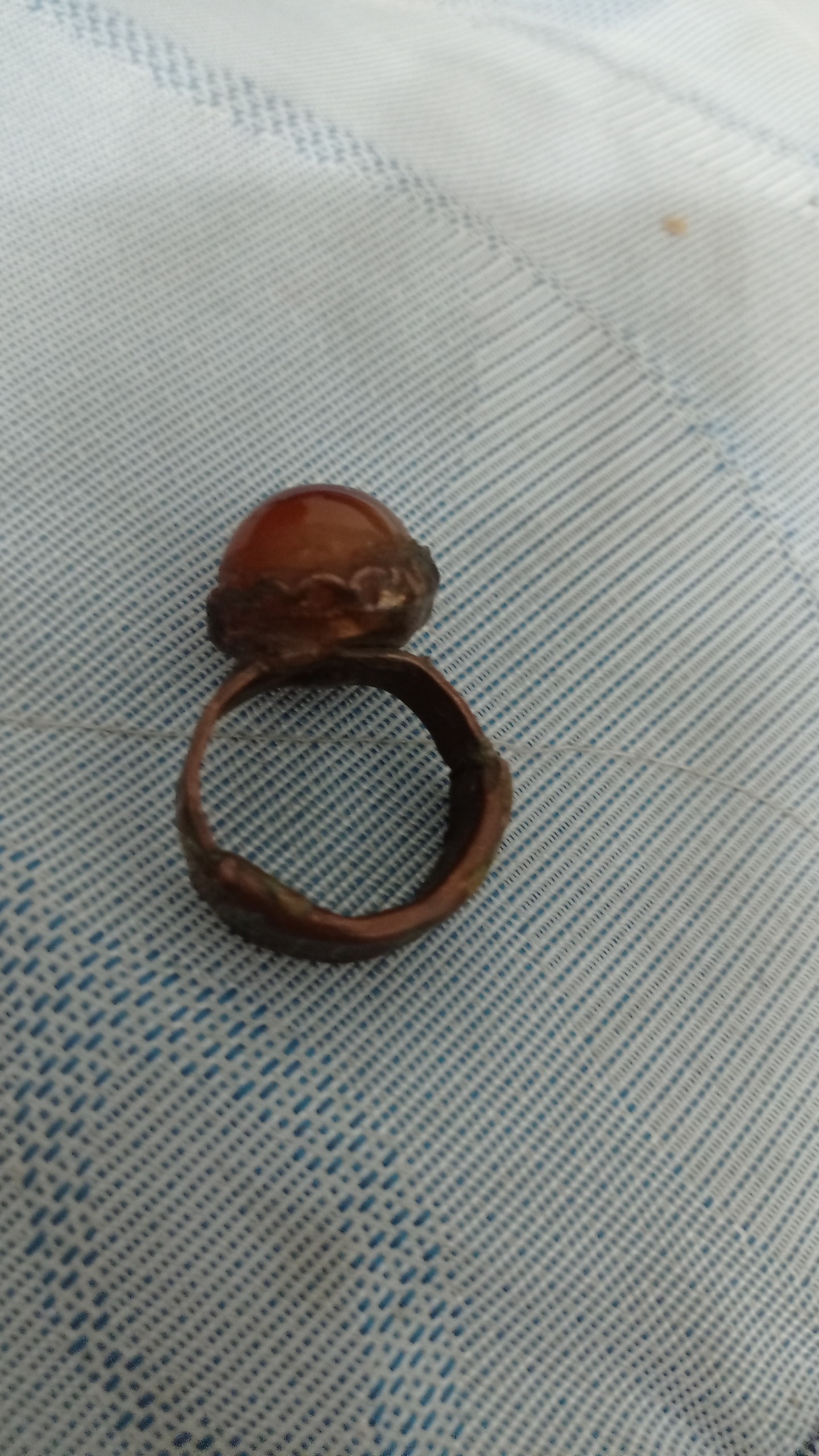 انگشتر قدیمی عقیق