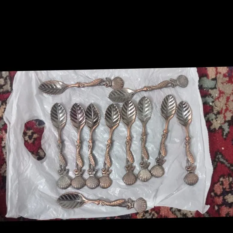111 عدد قاشق مرباخوری مسی