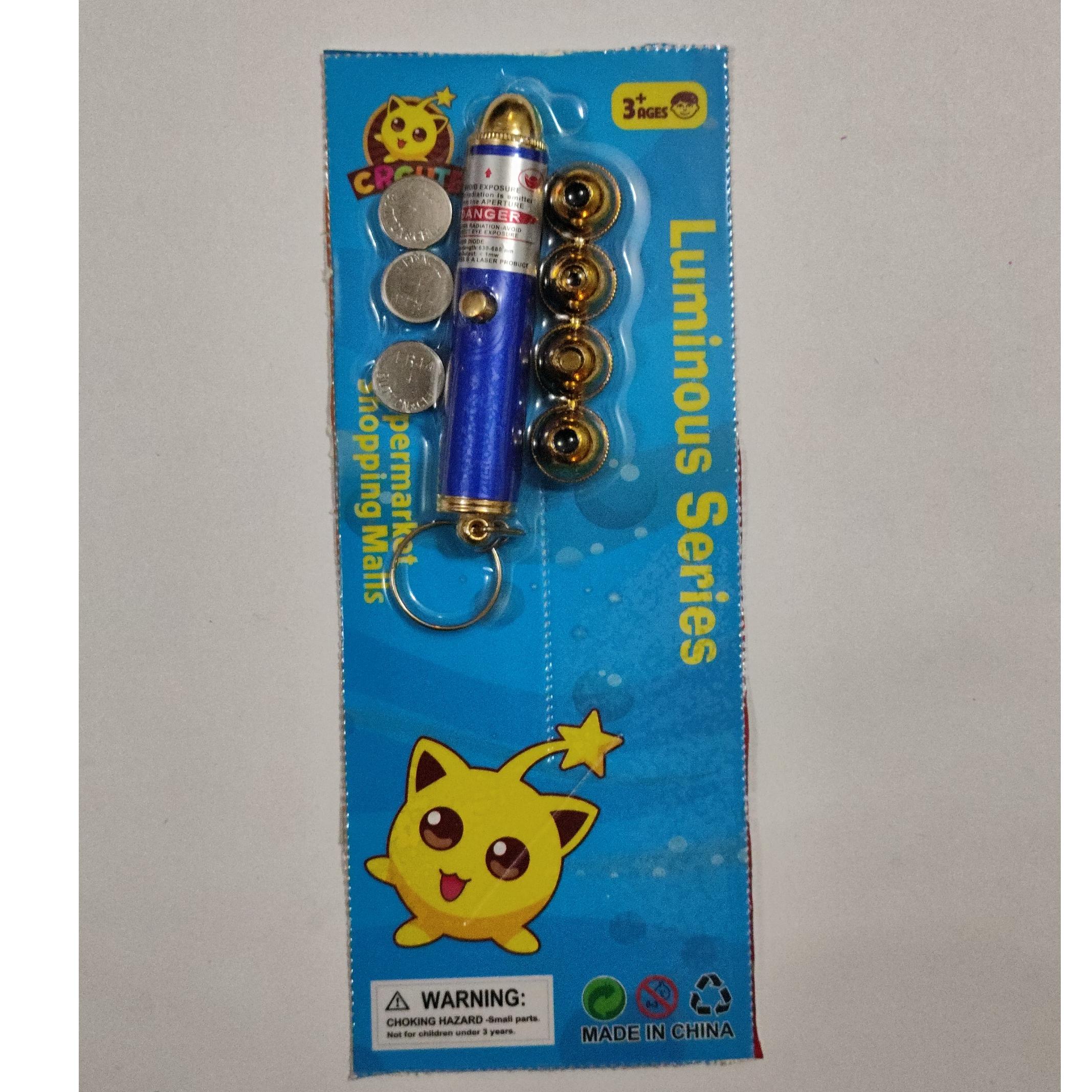 یک عدد لیزر پوینتر با 5 سری مختلف ( رنگ آبی)