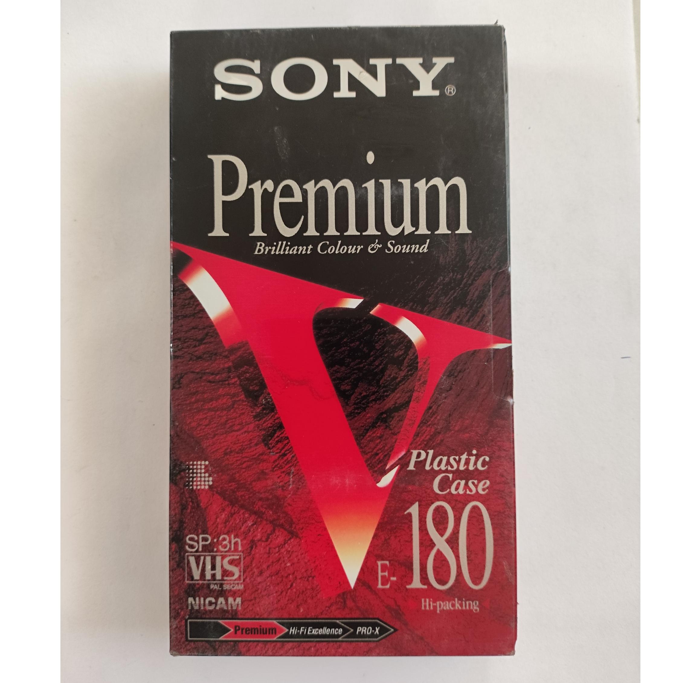 نوار خام ویدیو سونی پرمیوم 180 دقیقه آمریکا