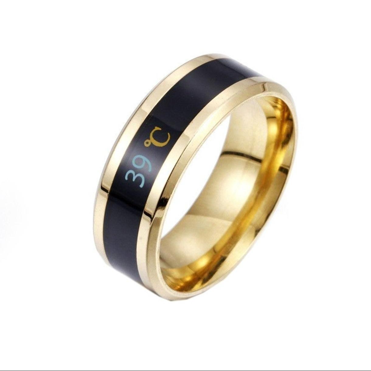 انگشتر دماسنج دار سایز 7 (تب سنج دار )