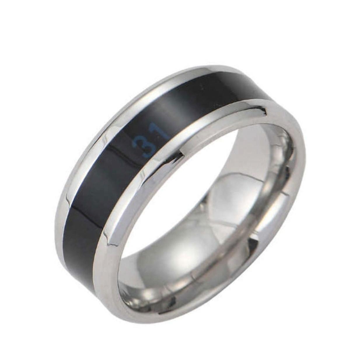 انگشتر دماسنج دار سایز 12 (تب سنج دار )