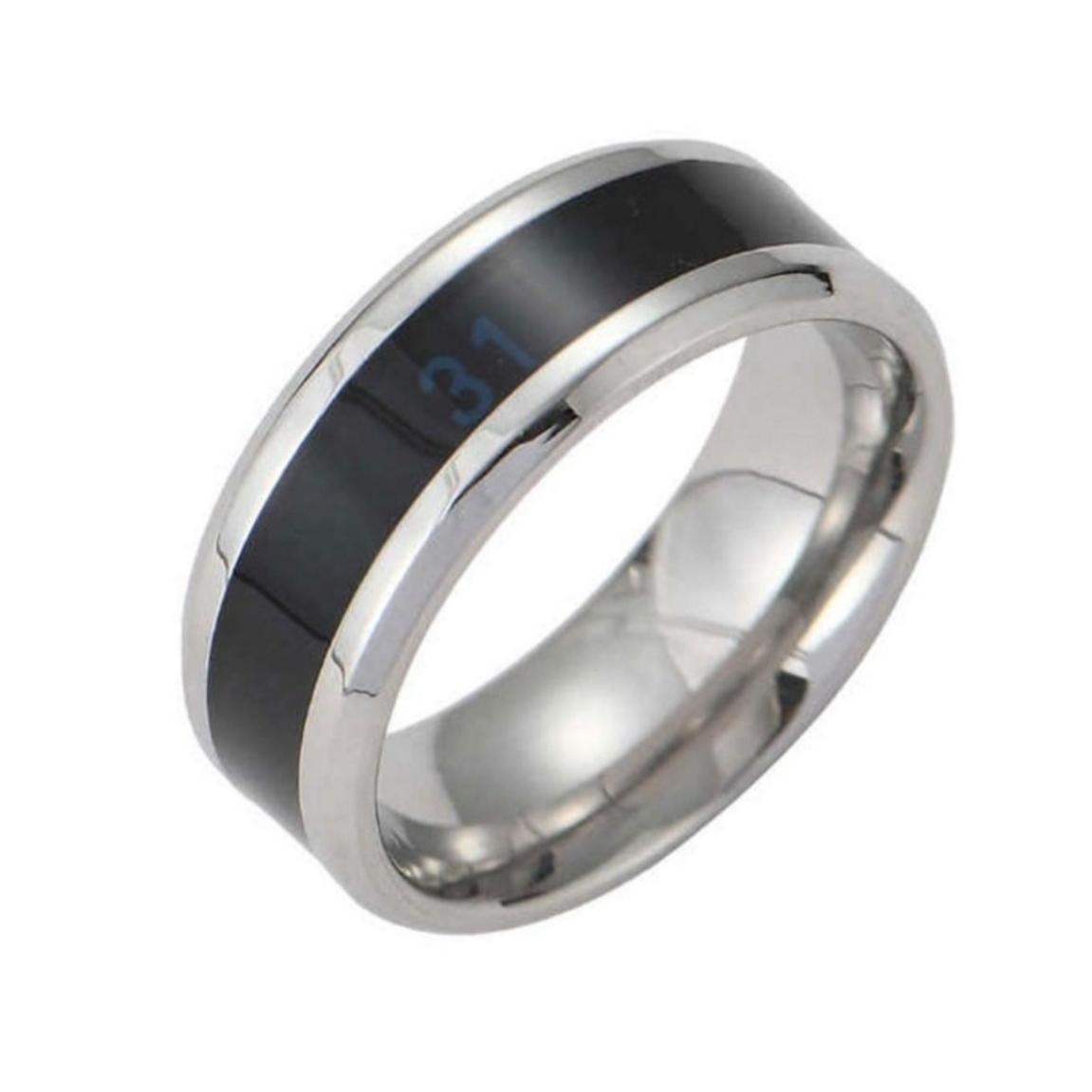 انگشتر دماسنج دار سایز 11 (تب سنج دار)