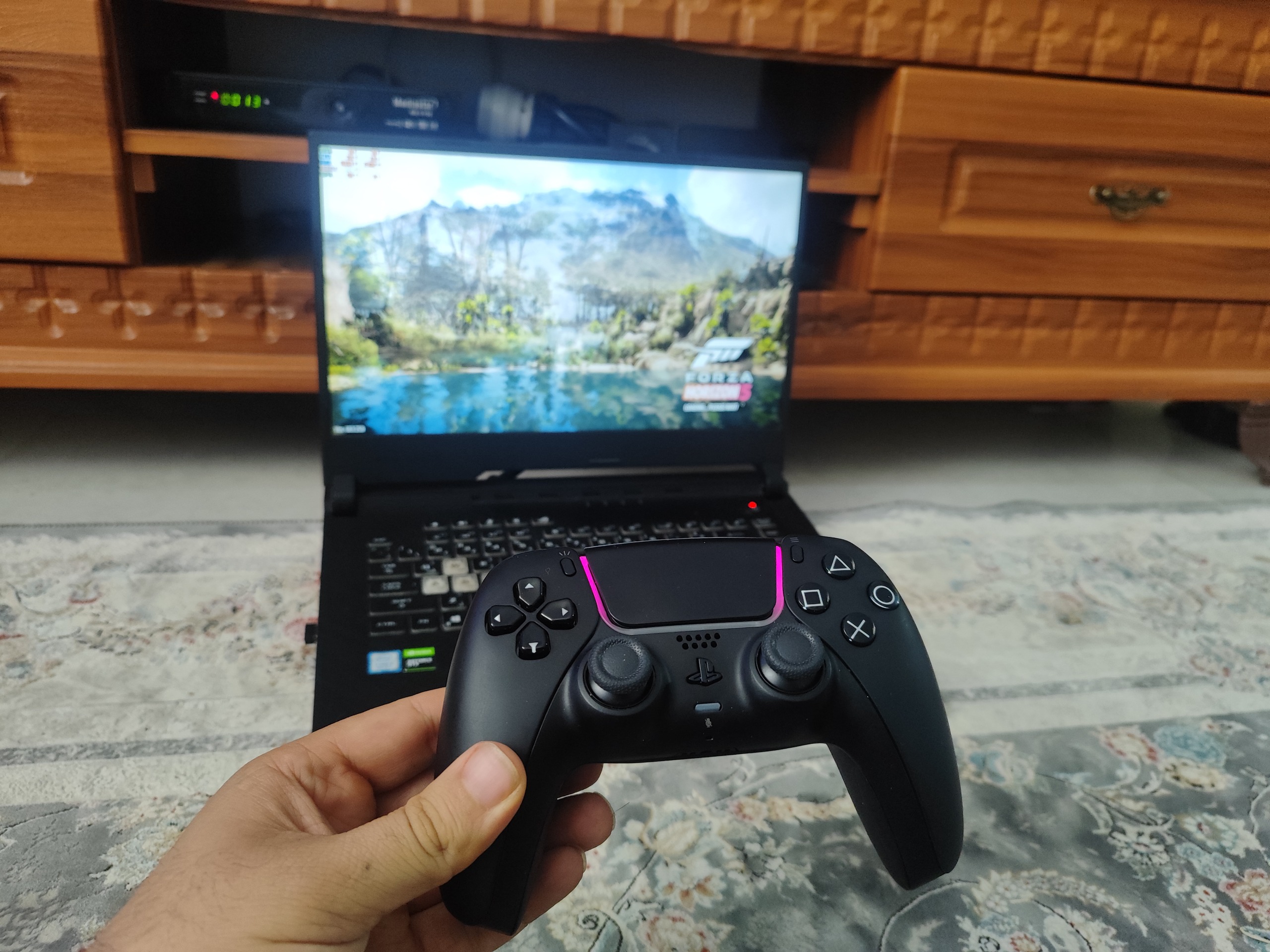 دسته ps4 طرح ps5