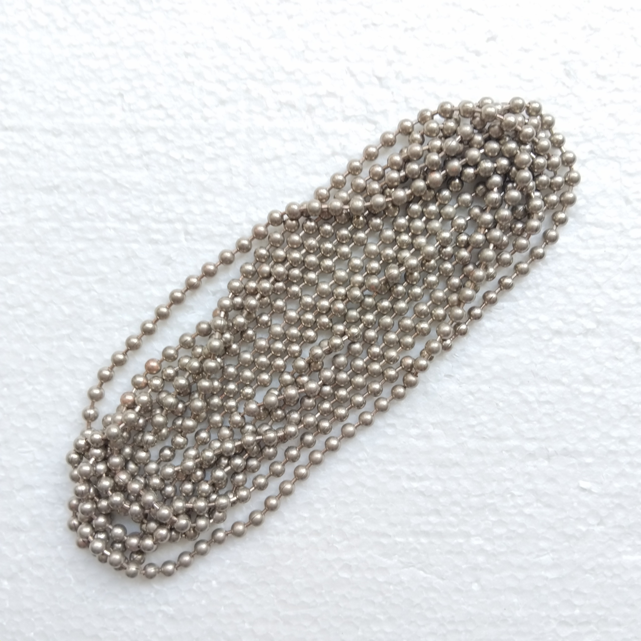 زنجیر ساچمه ای 4  میلیمتری مسی آبکاری شده