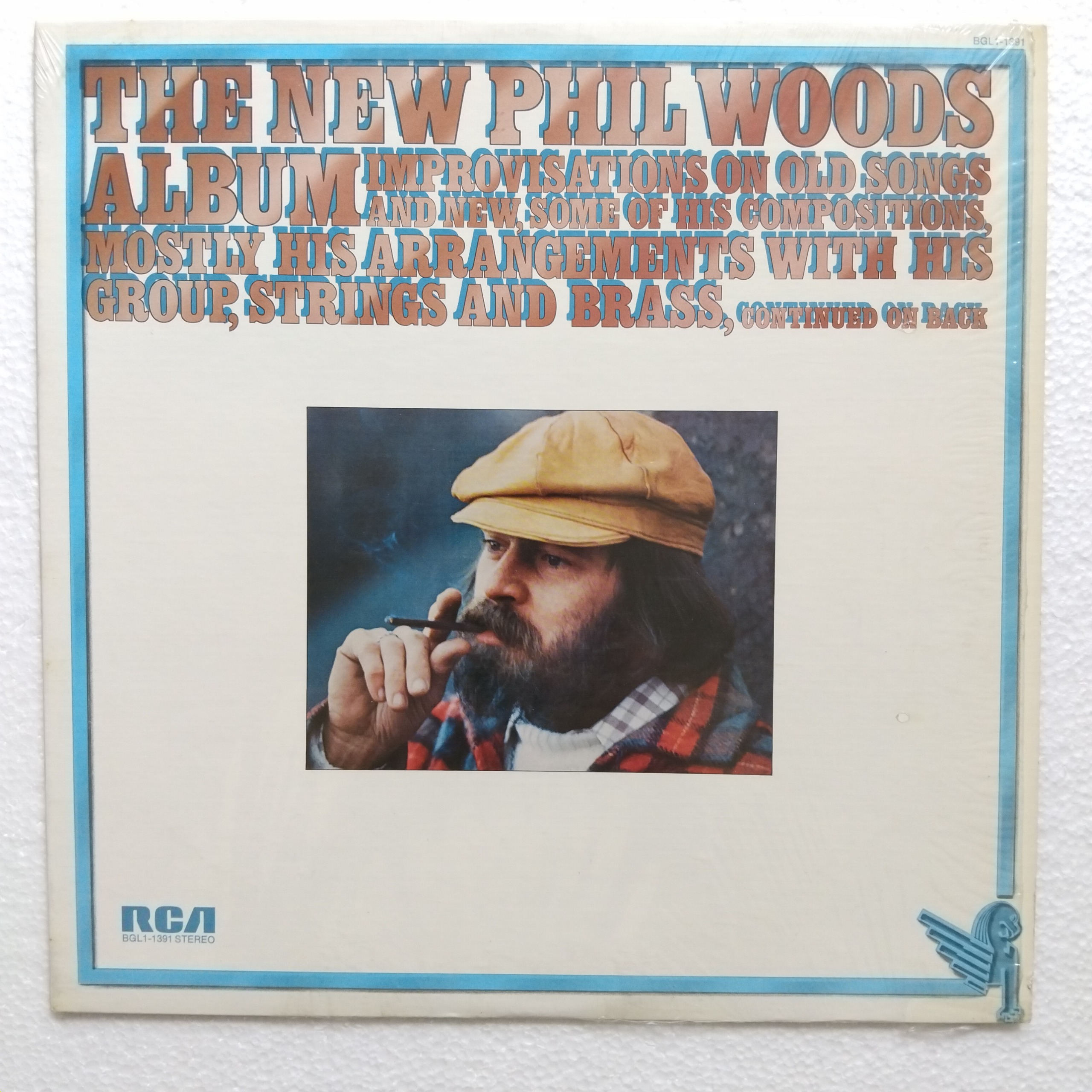 صفحه گرام 33 دور THE NEW PHIL WOODS ALBUM