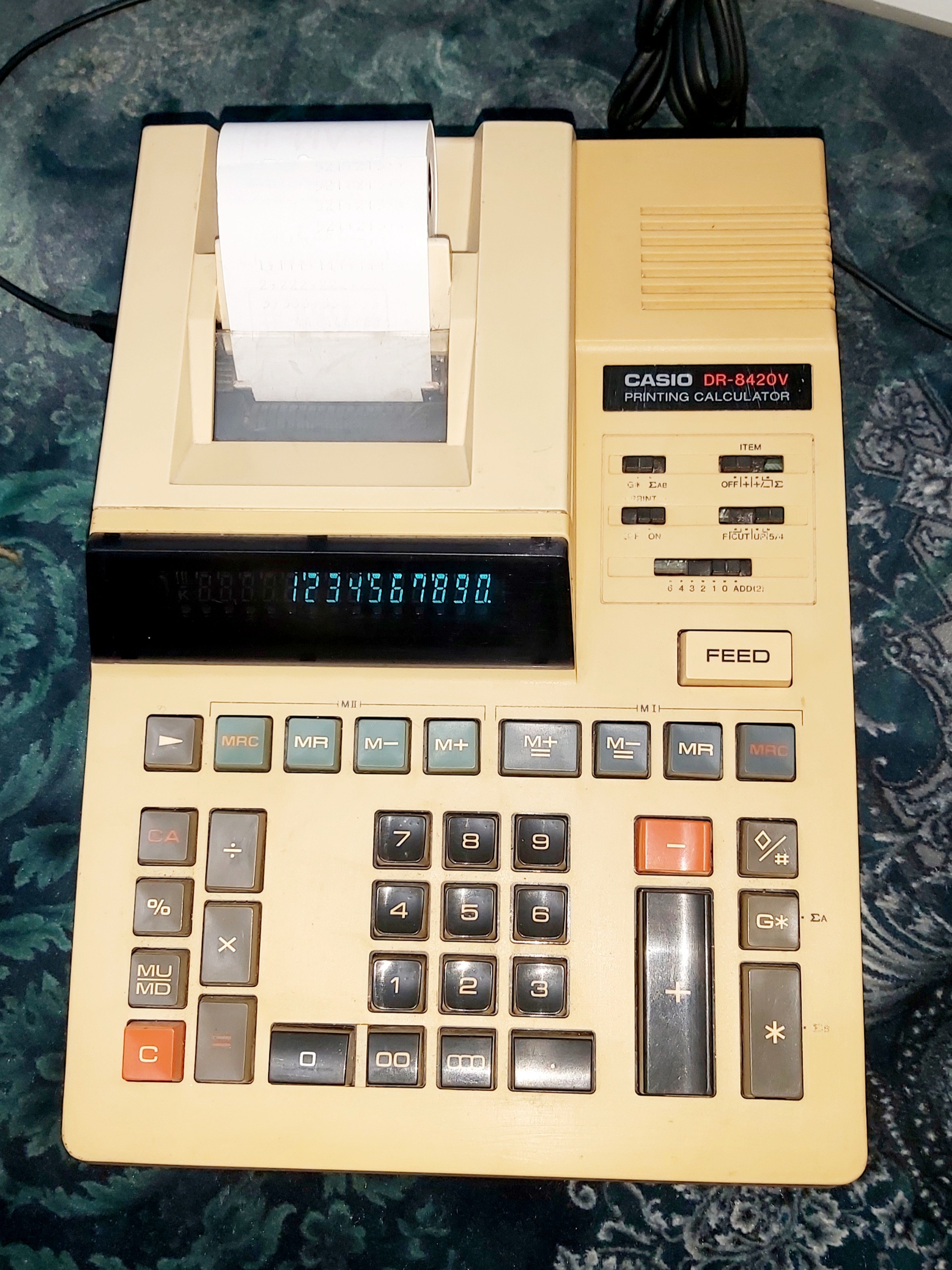 ماشین حساب کاسیو DR8420V