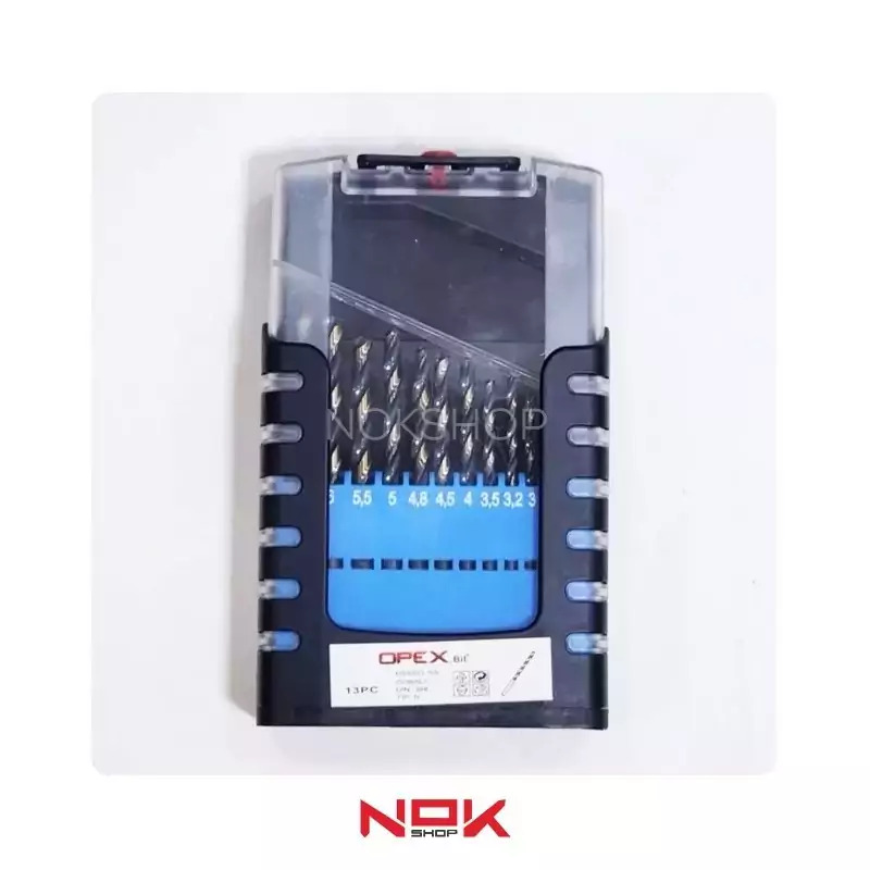 جعبه مته آهن 5 درصد کبالت 13 عددی