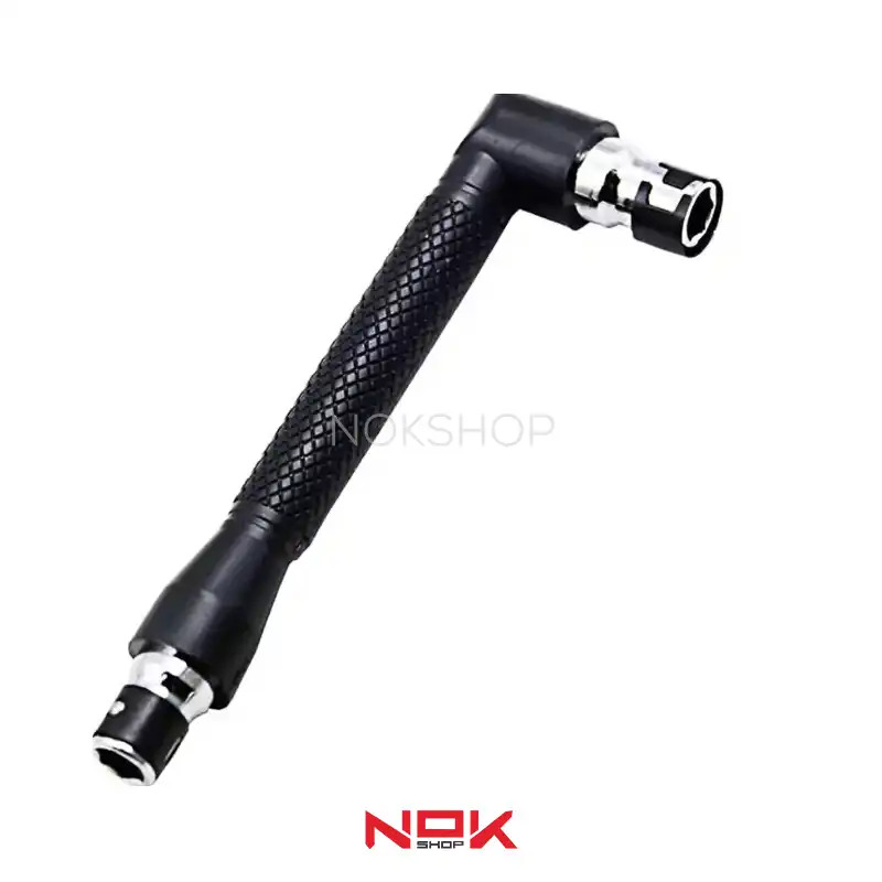 چپقی 90 درجه نوک پیچگوشتی دوطرفه