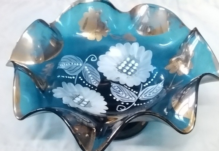 میوه خوری بلور قدیمی