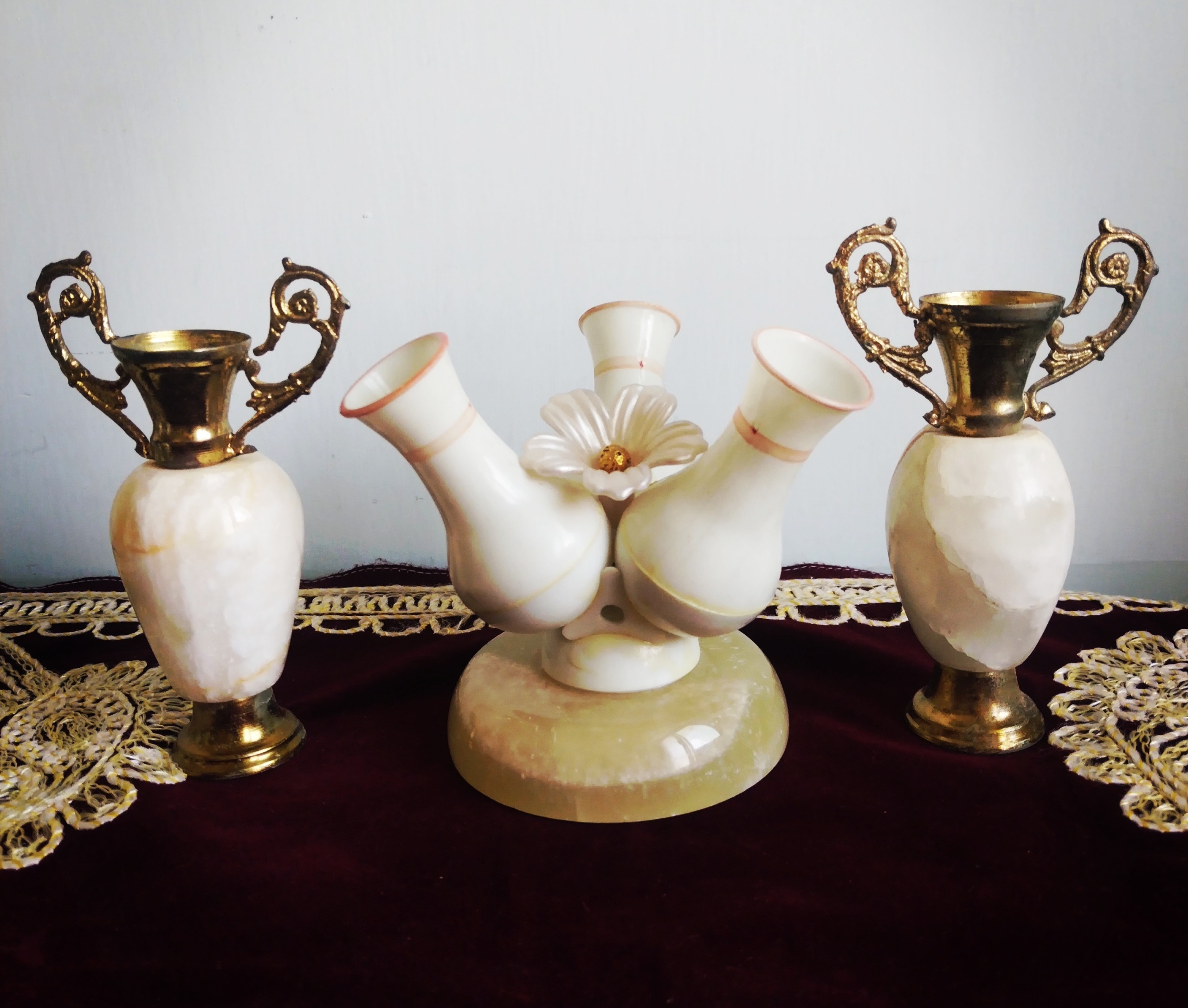 گلدان سنگ مرمری