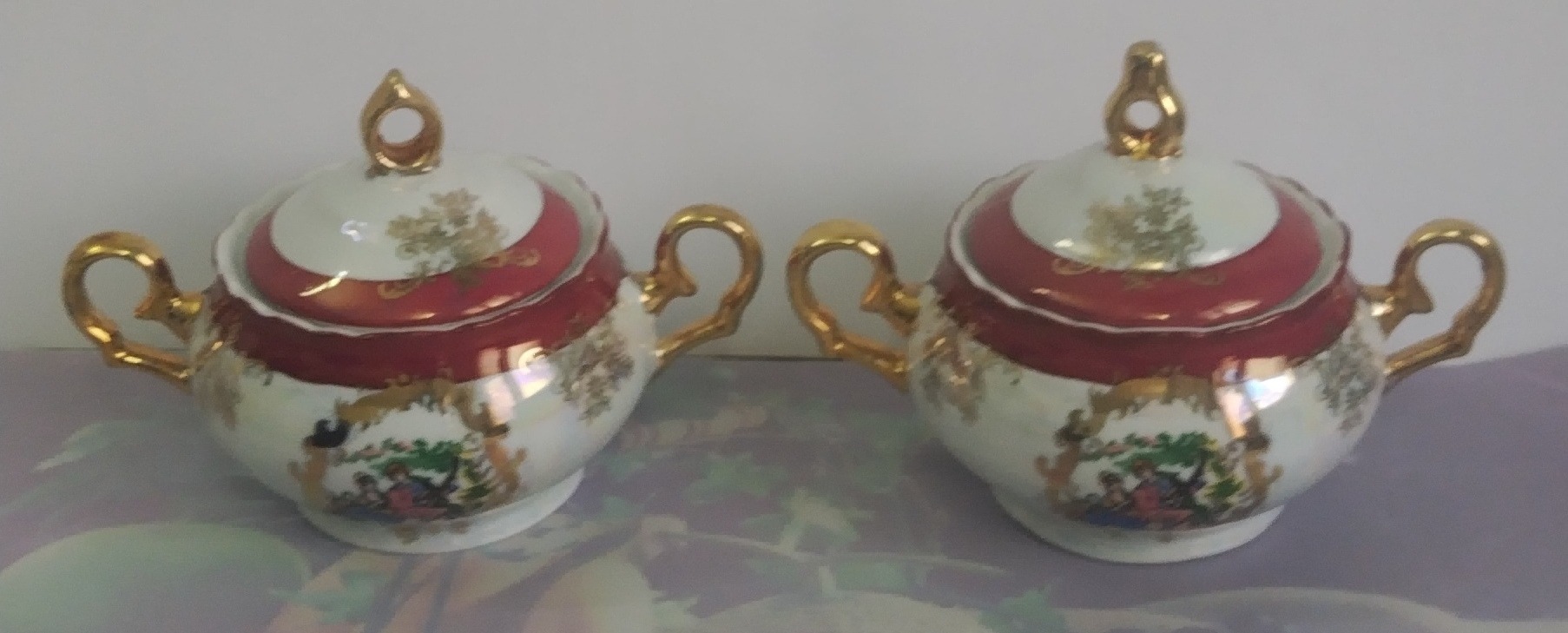 قندان نیم لاکی قدیمی