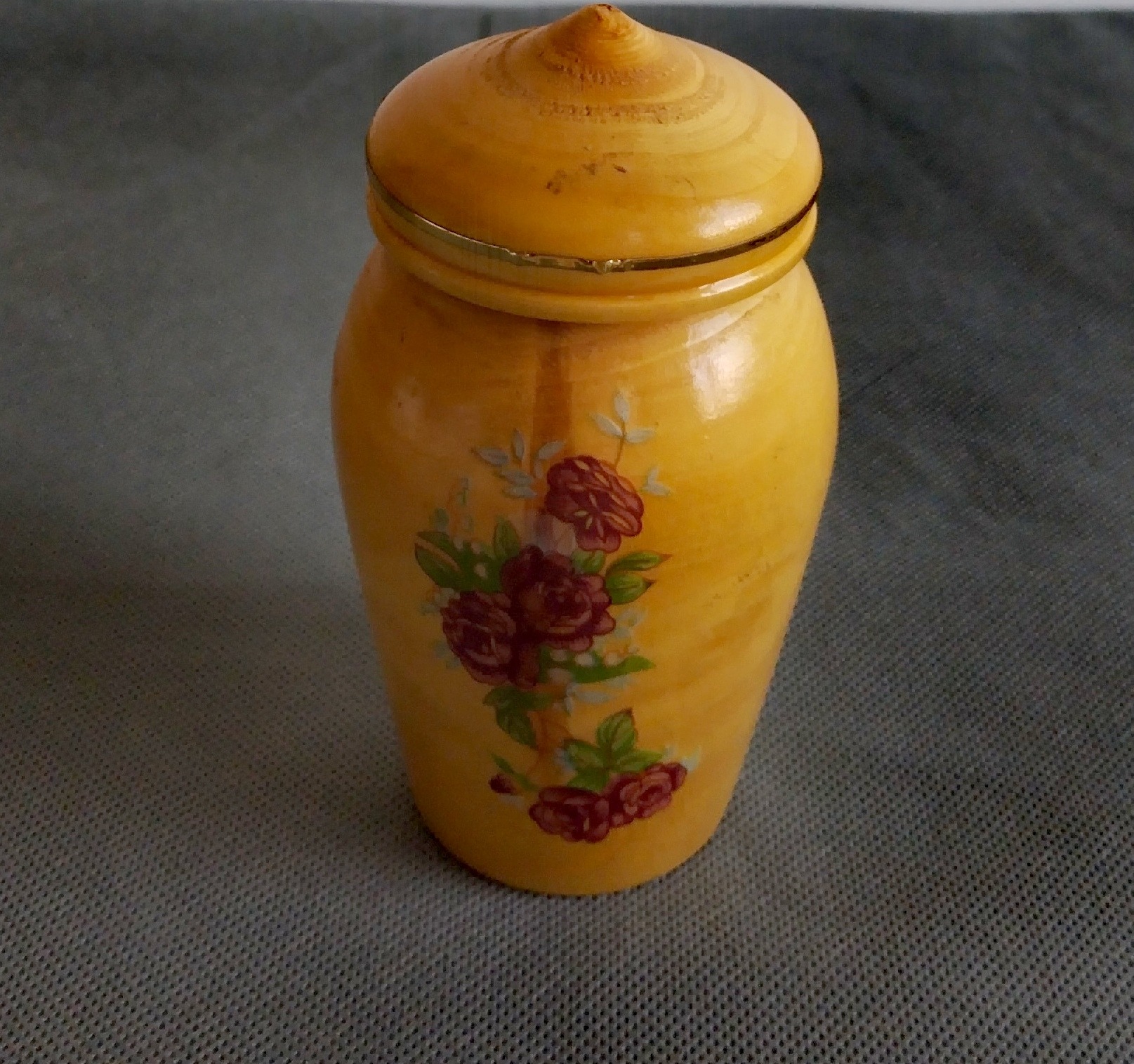 جا ادویه ( جا زعفرانی چوبی) گلسرخی