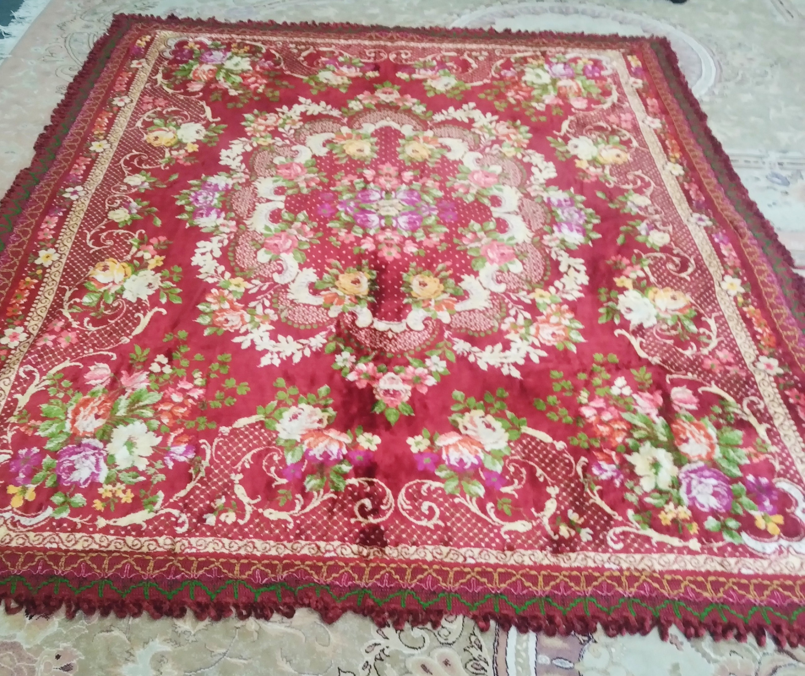 روتختی مخمل قدیمی ایتالیایی