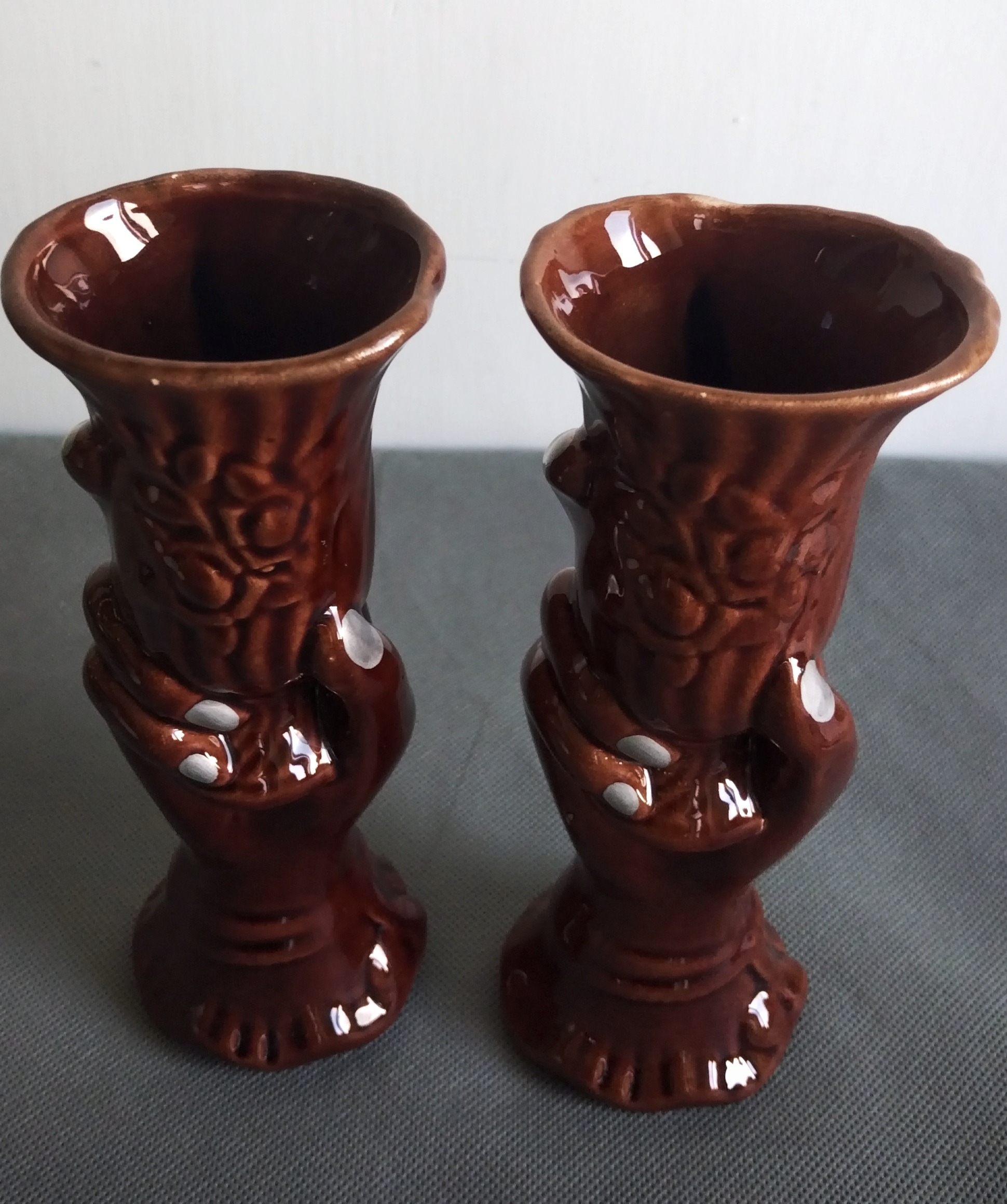 گلدان سرامیکی دست دلبر