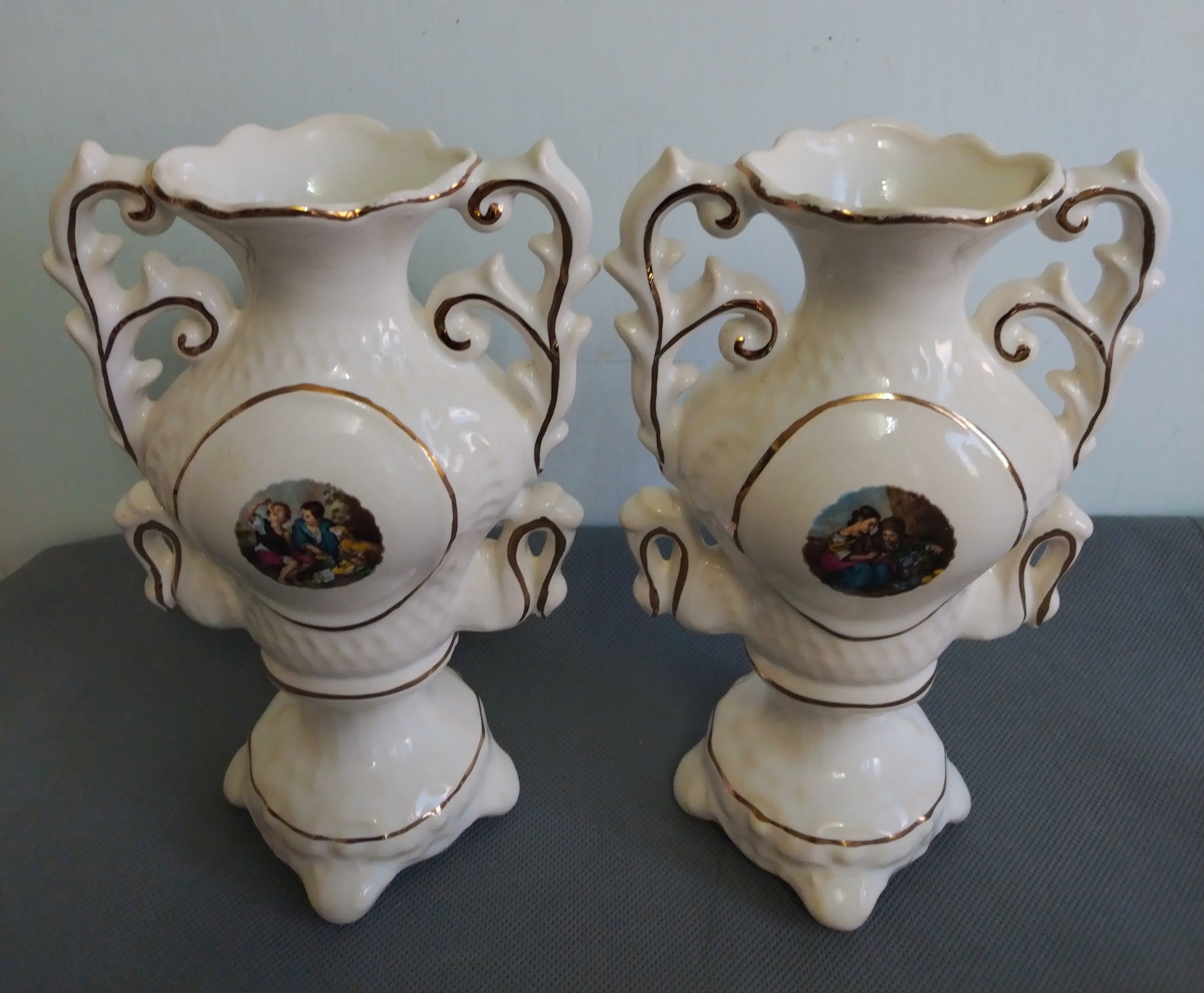 گلدان قدیمی لیلی ومجنون