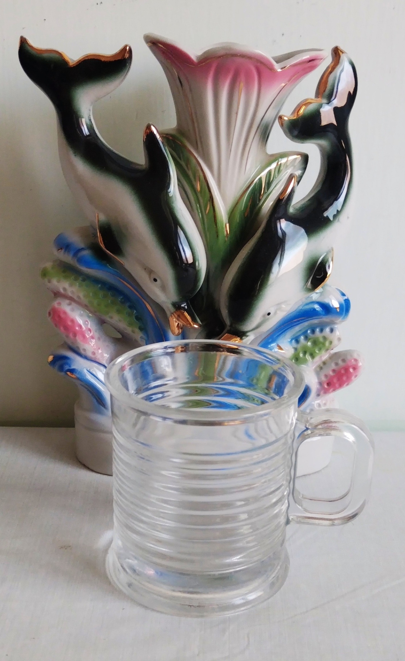 لیوان قدیمی دسته دار