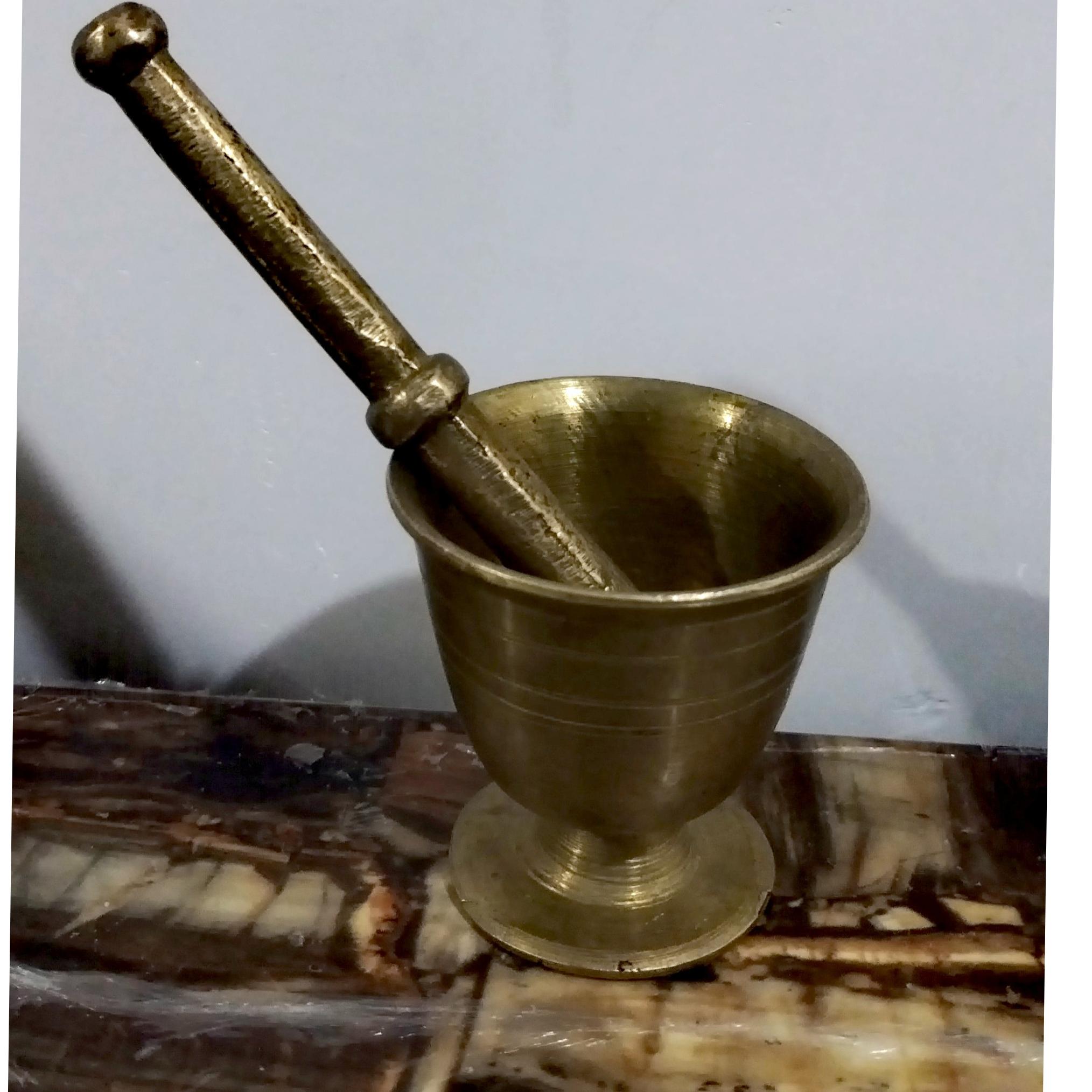 هاون برنجی قدیمی