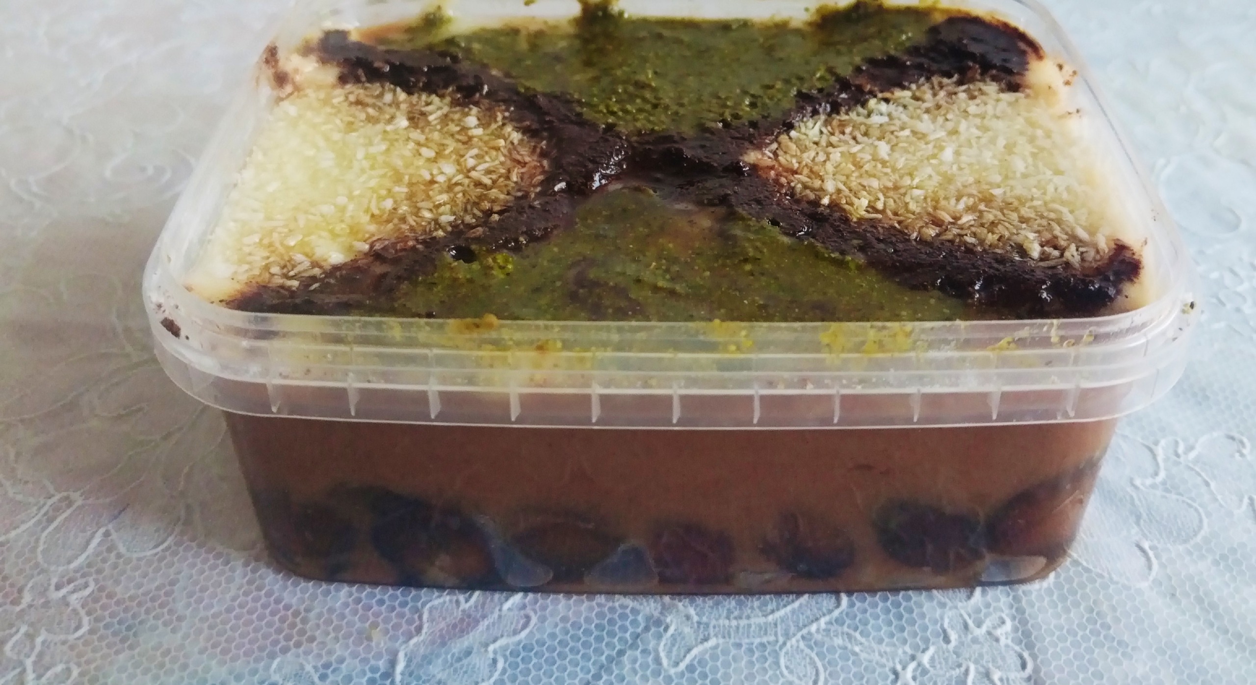 رنگینک خرمایی خانگی