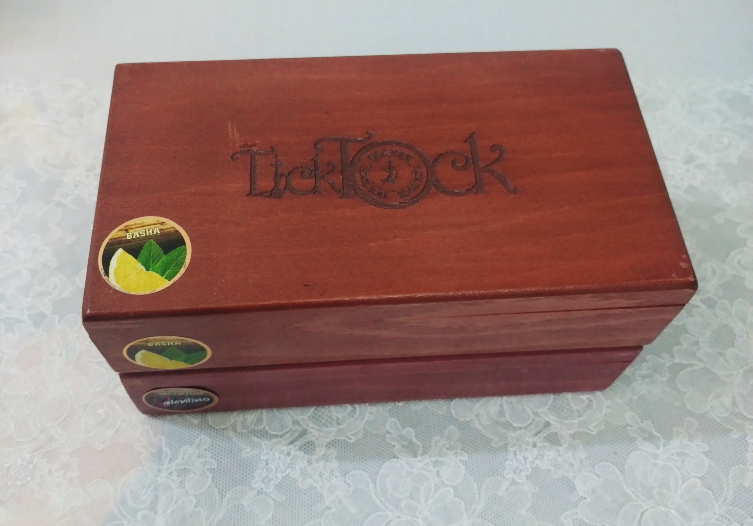جعبه چوبی تیک تاک