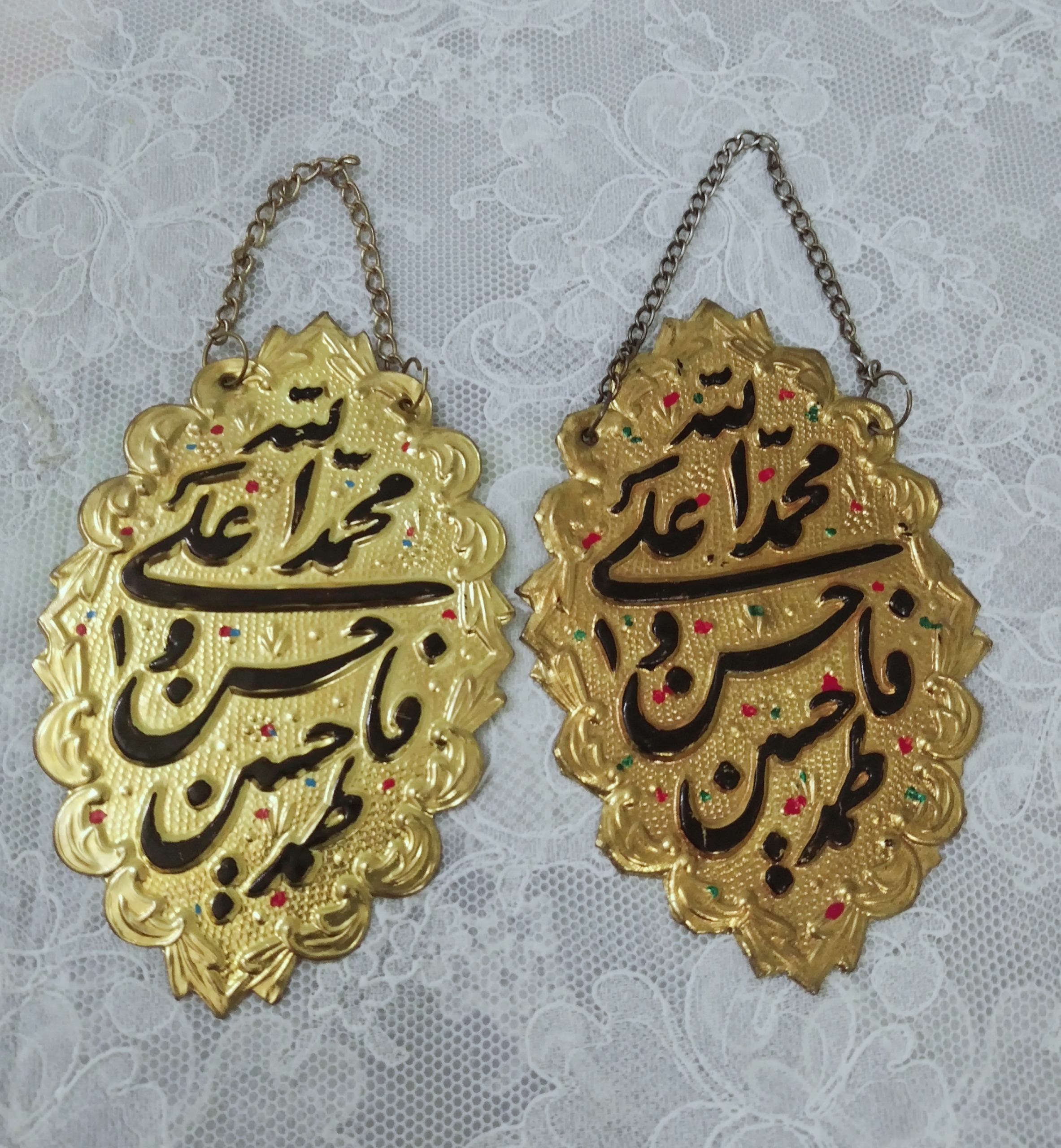 دیوارکوب برنجی قدیمی