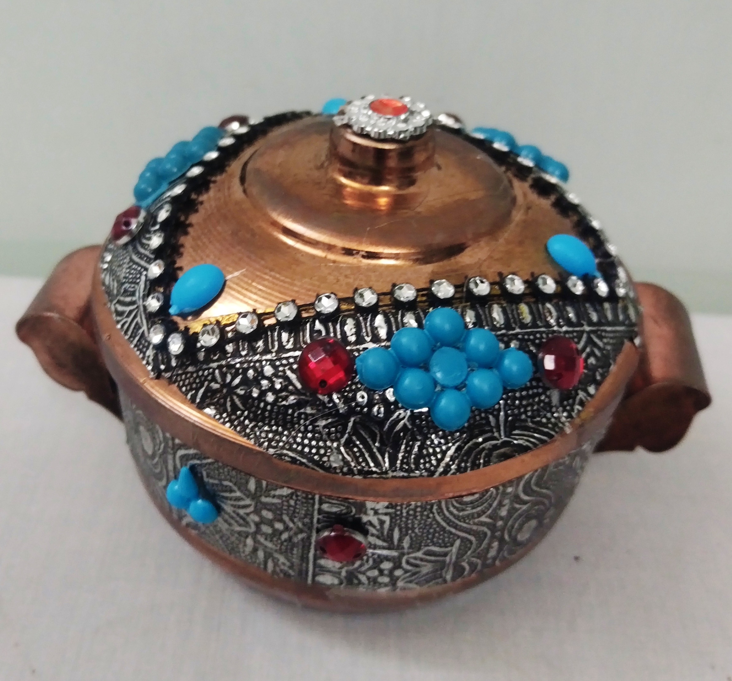 قندان قدیمی فلزی