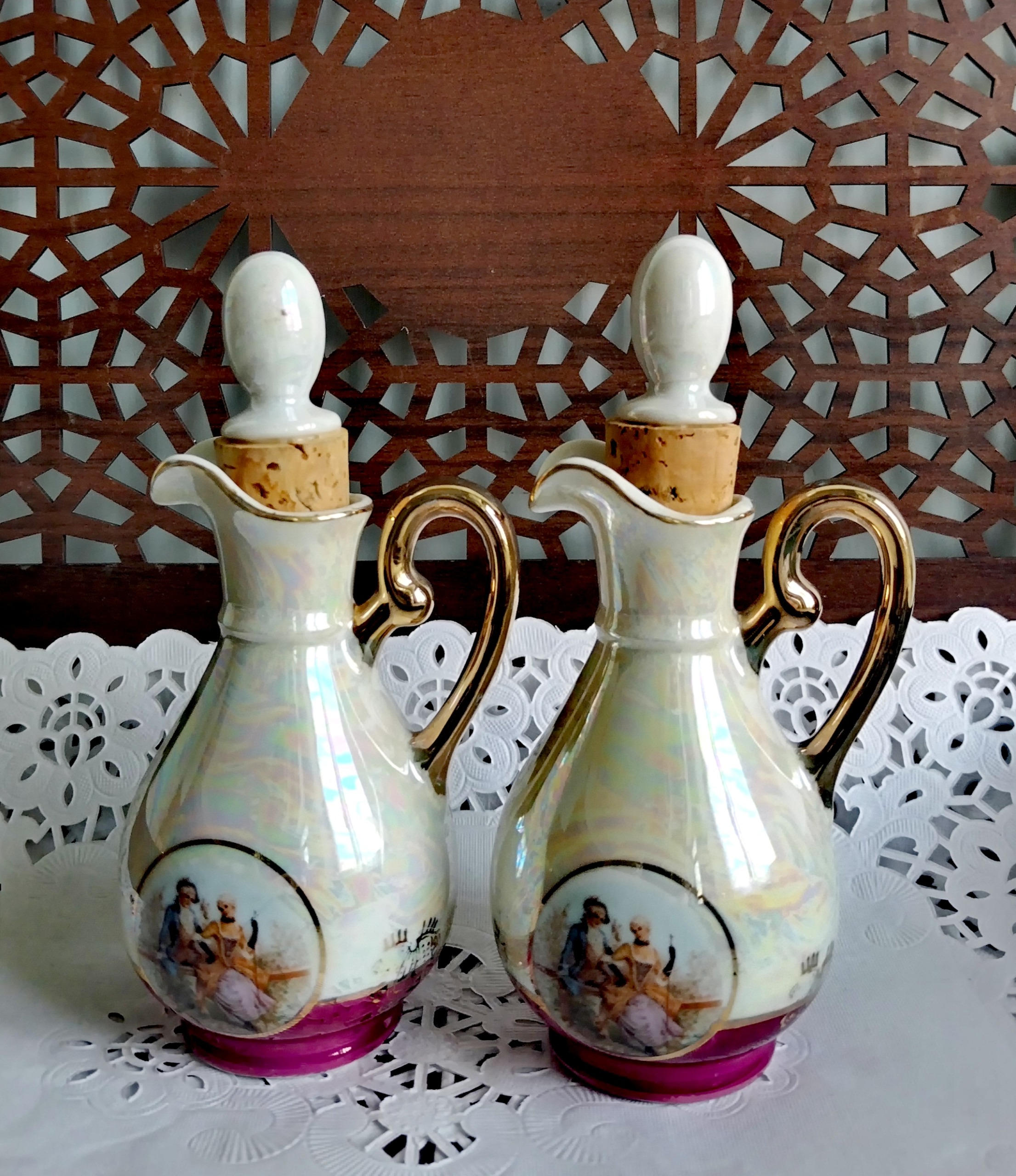 جفت آبلیموخوری قدیمی ژاپنی