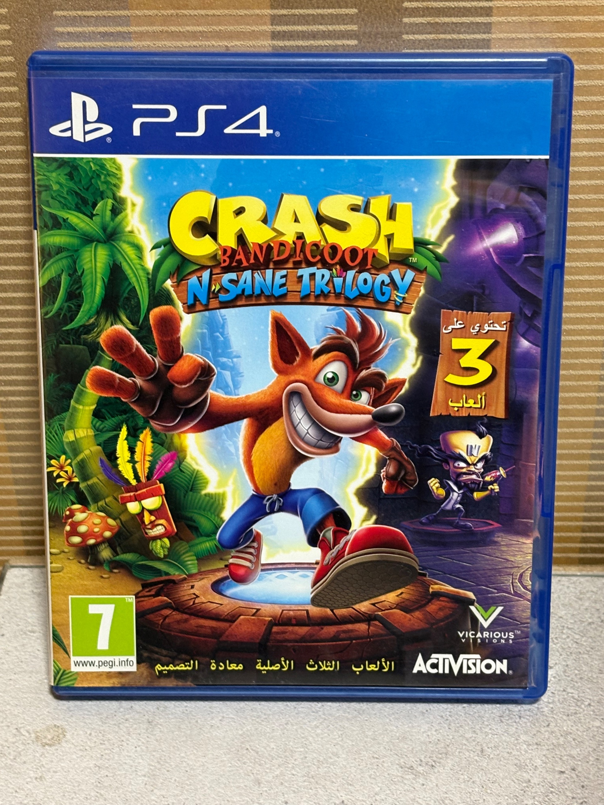 بازی CRASH 3 BandicooT  PS4