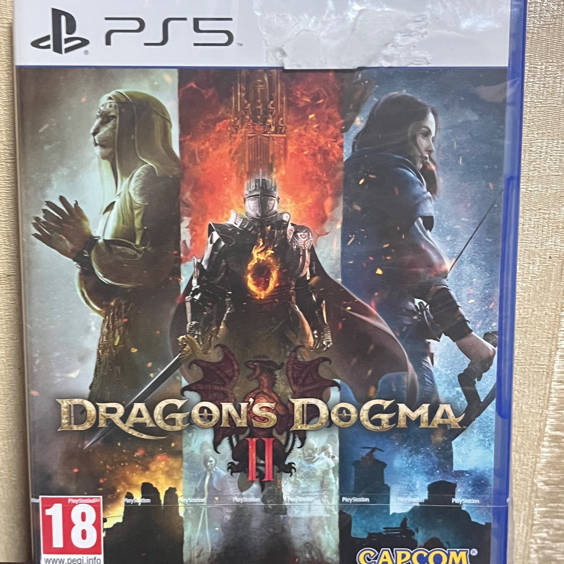 دیسک بازی Ps5 پلمپ DRAGONS DOGMA 2
