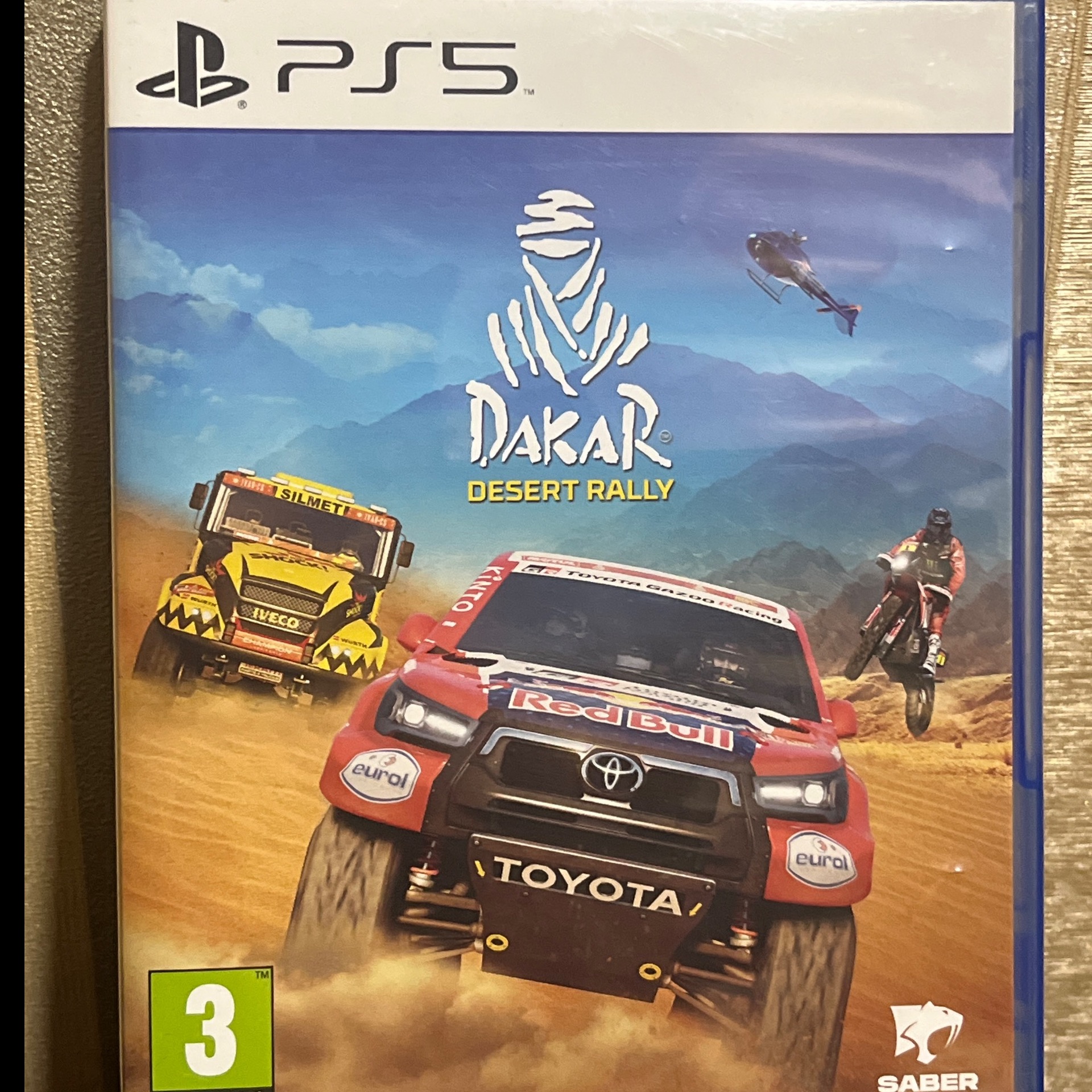 دیسک بازی ps5 رالی داکار/ Rally DAkAR دیسک آینه