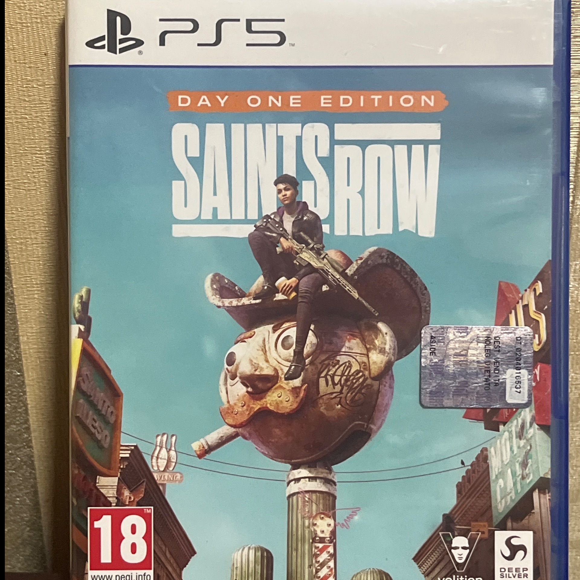 دیسک بازی سنت رووس Saints Row/ps5