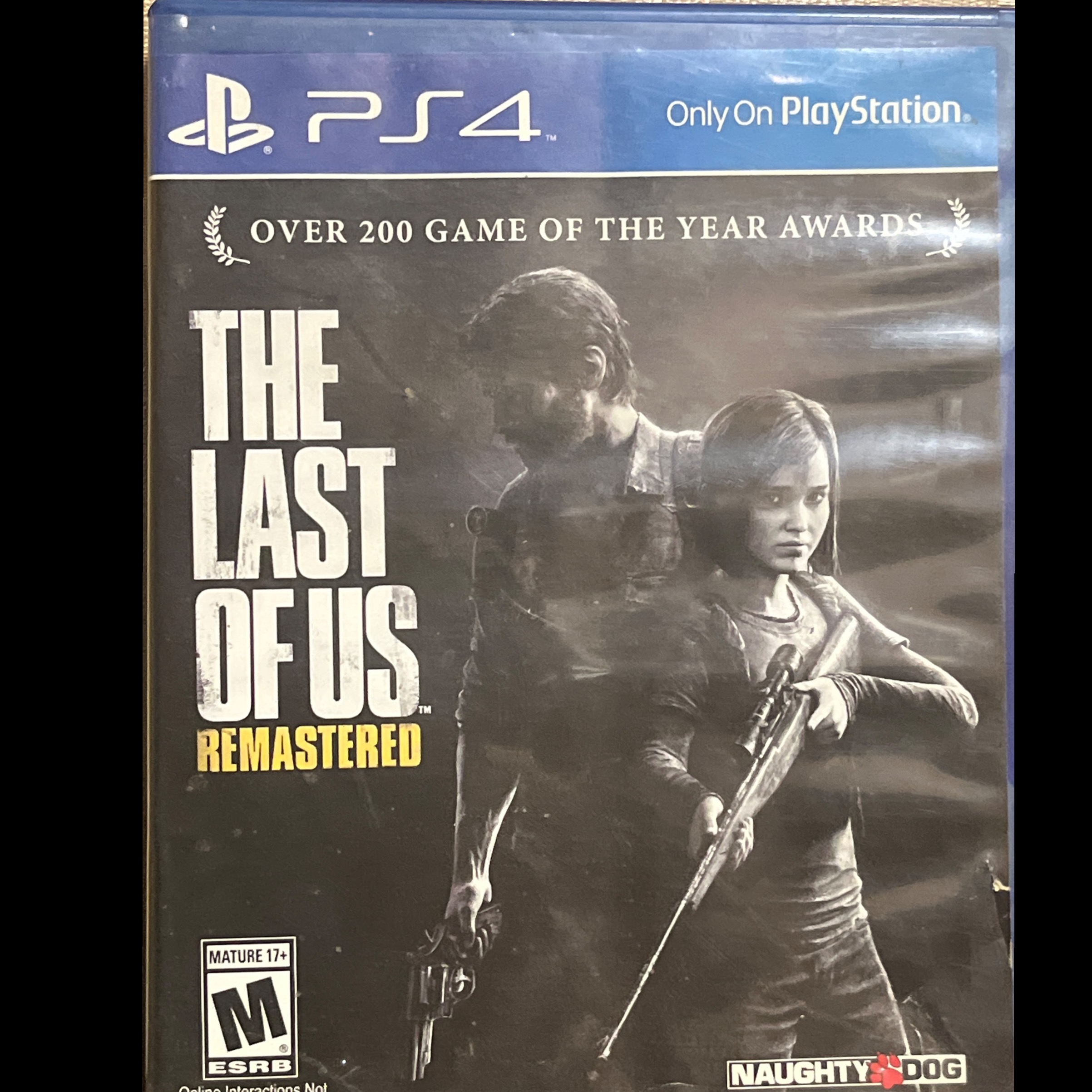 دیسک بازی کمیاب The Last of us بازی ps4-ps5