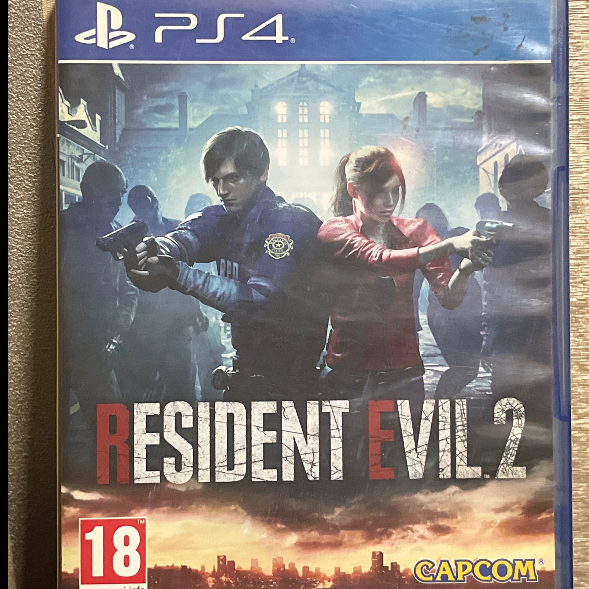 دیسک بازی Resident Evil 2 بازی ps4-ps5