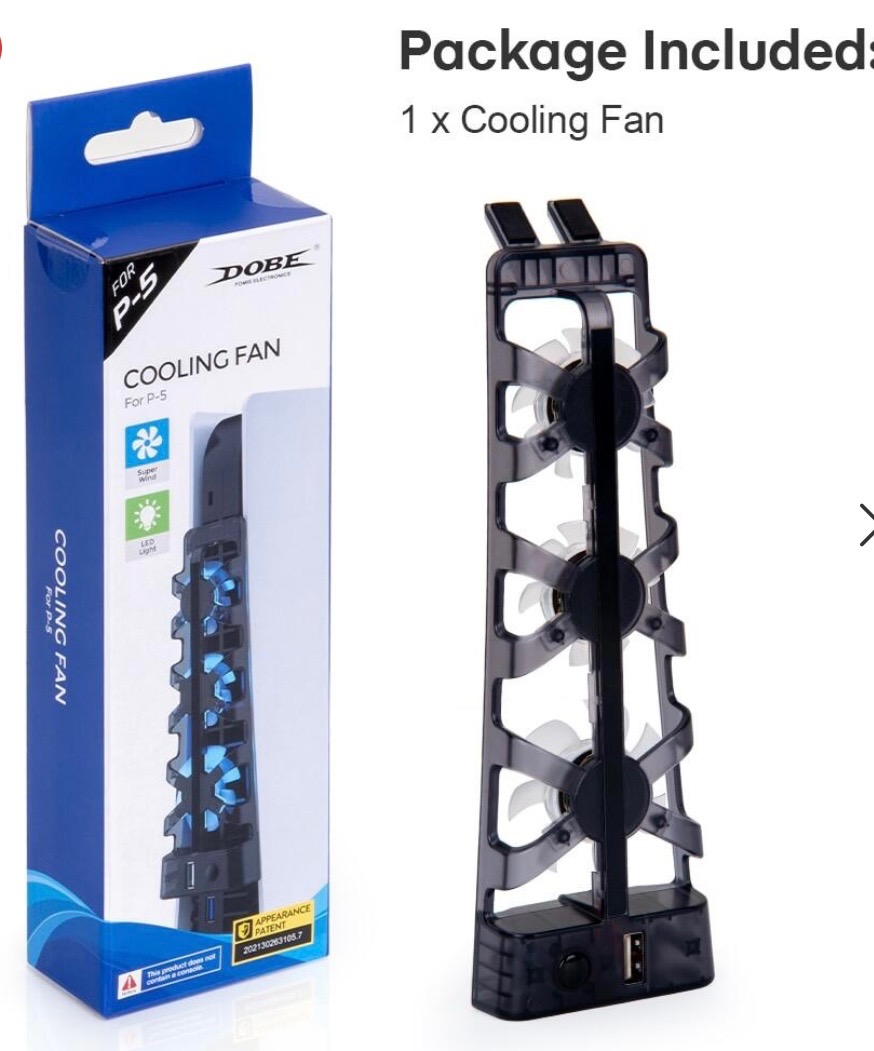 فن اصلی خنک کننده دابی DOBE مخصوص پلی استیشن 5