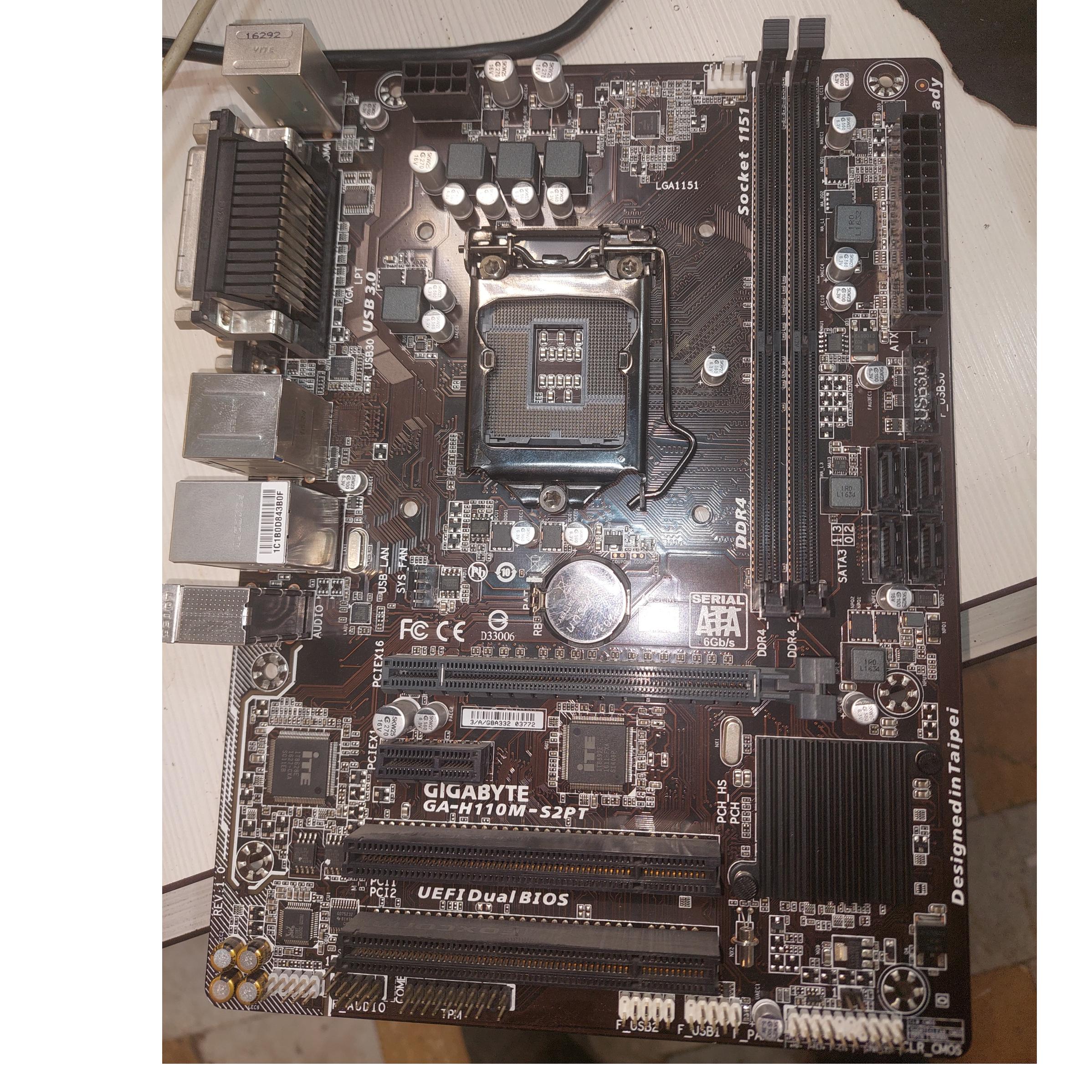 مادربرد gigabyte h110m-s2pt