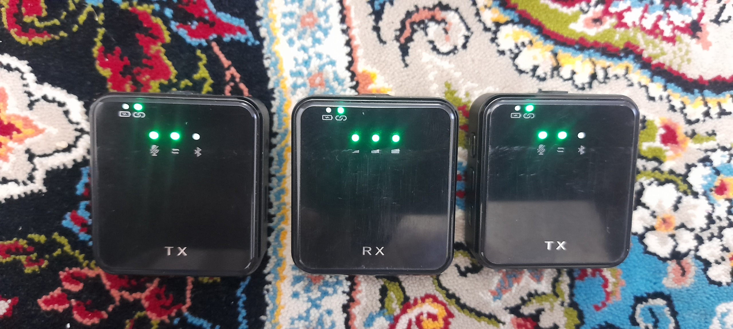 میکروفن یقه ای بیسیم بلوتوثی