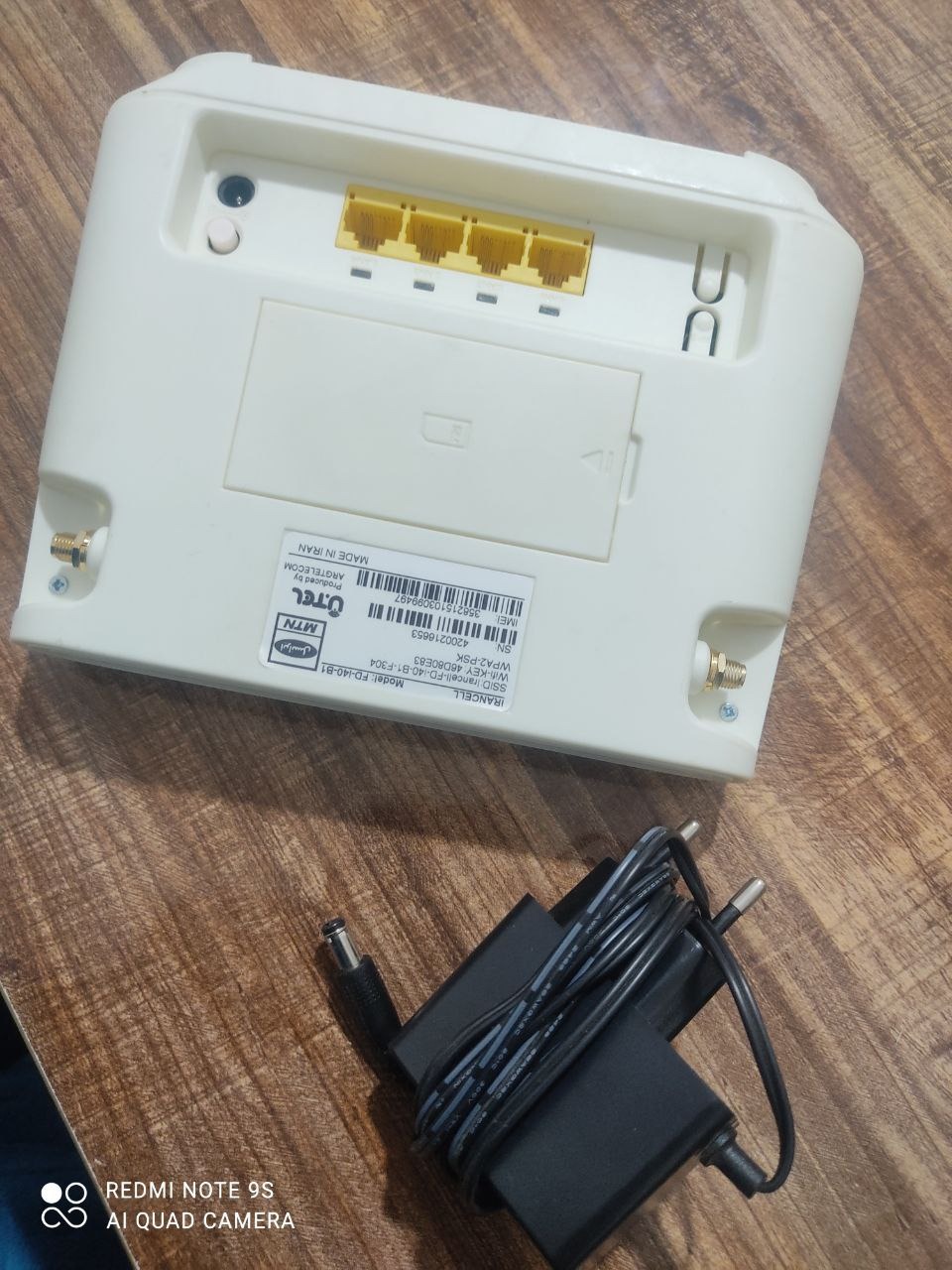 مودم ایرانسل مدل FD_i40_B1