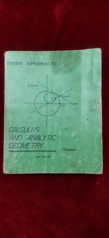 CALCULUS AND ANALYTlC GEOMETRY