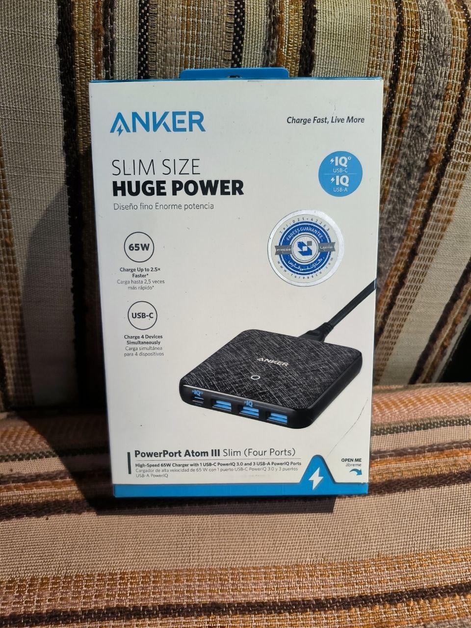 شارژر رومیزی Anker PowerPort Atom lll Slim A2045