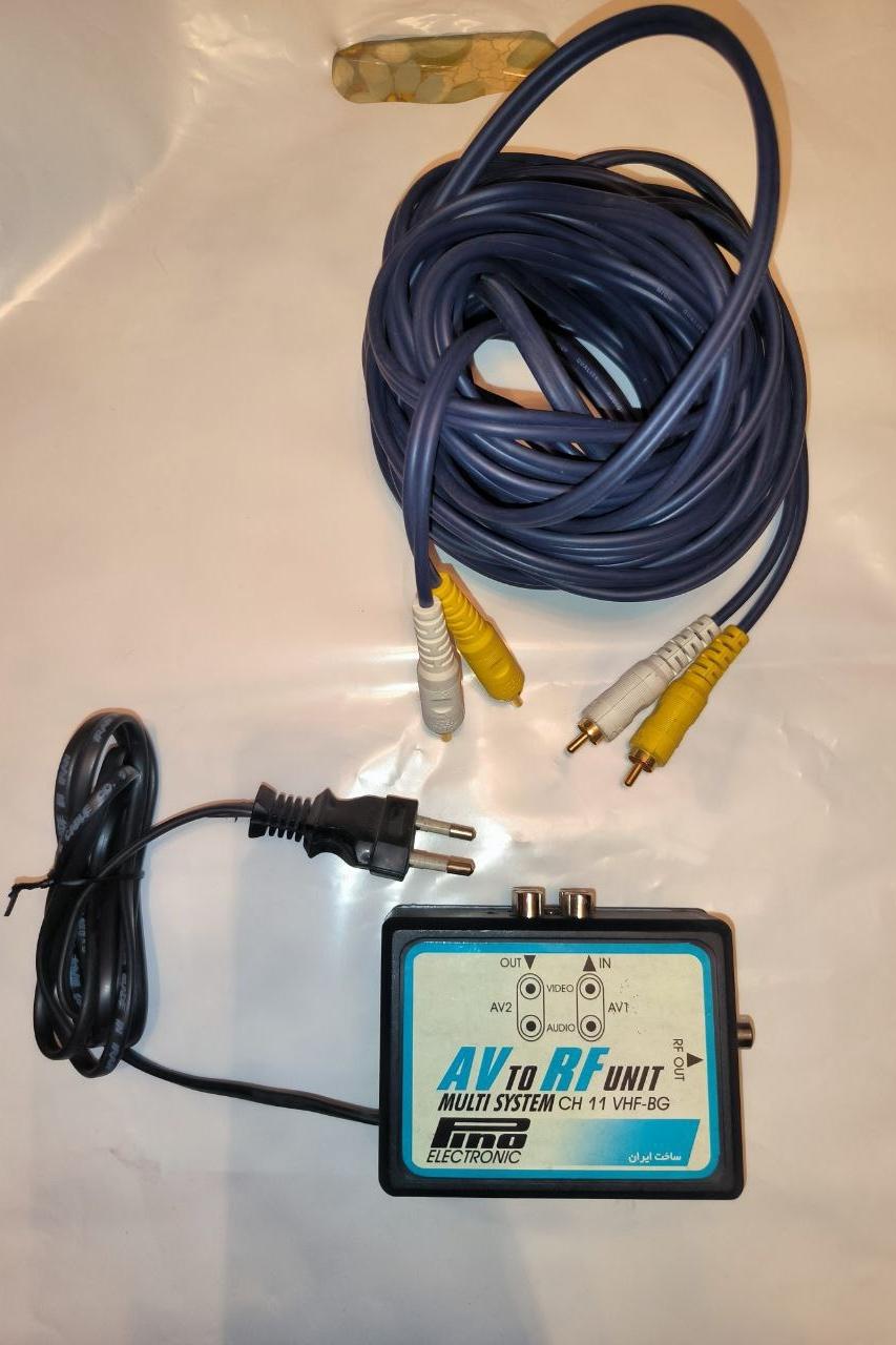 تبدیل AV To RF جنس قدیم باکیفیت