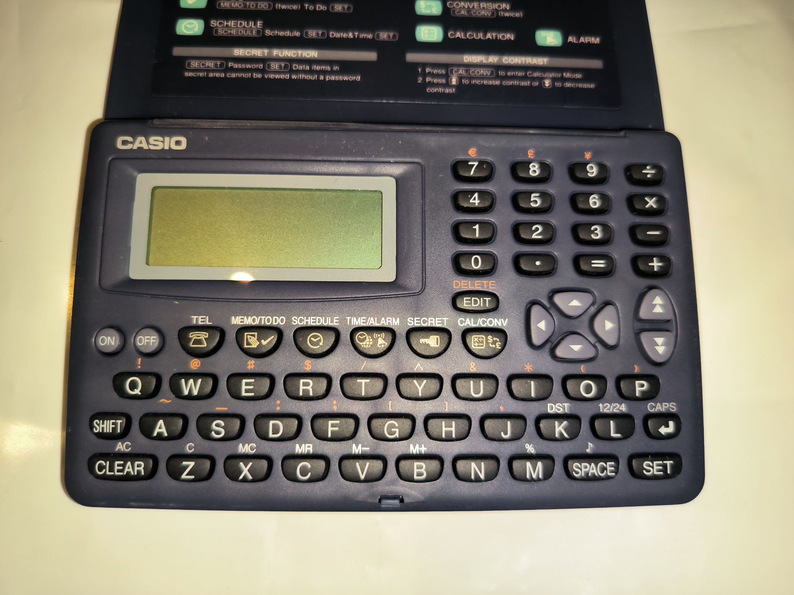 ماشین حساب و دفترچه دیجیتال کاسیو SF-3300