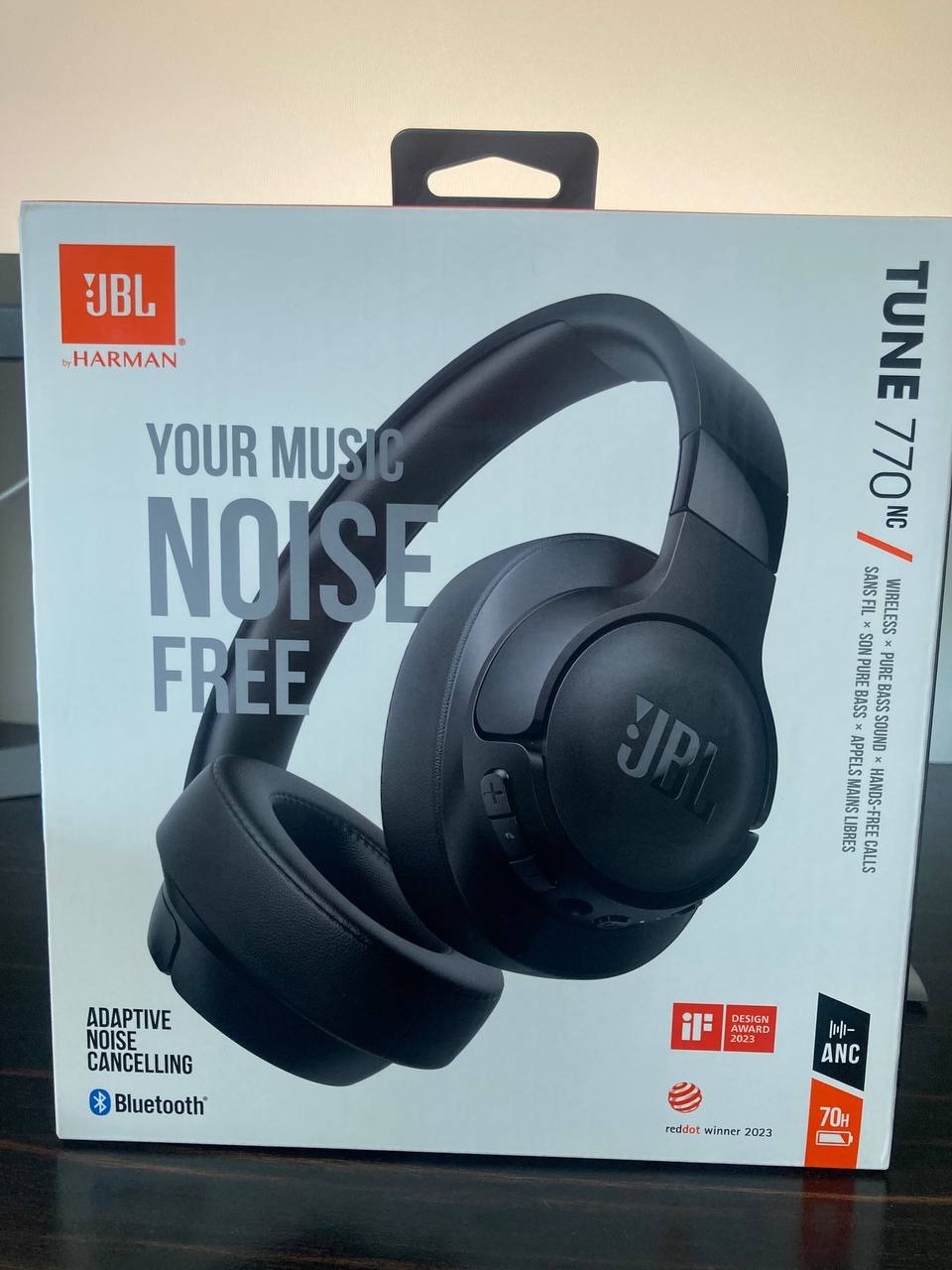 هدفون اورجینال JBL TUNE 770 NC از آلمان برام آوردن