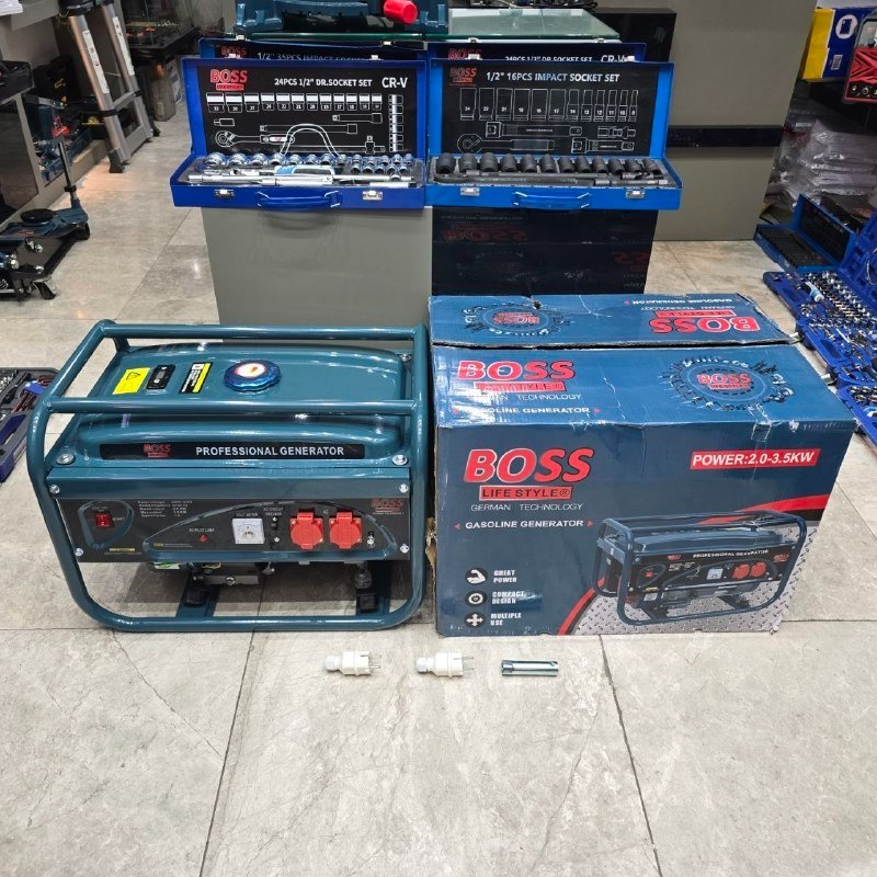 ژنراتور موتور برق 3.5 کیلو وات باس